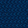 Lou Cotton knitted plaid - 130 x 170 cm - Blue