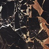 Marble Mesas encajables de mármol y metal - Negro