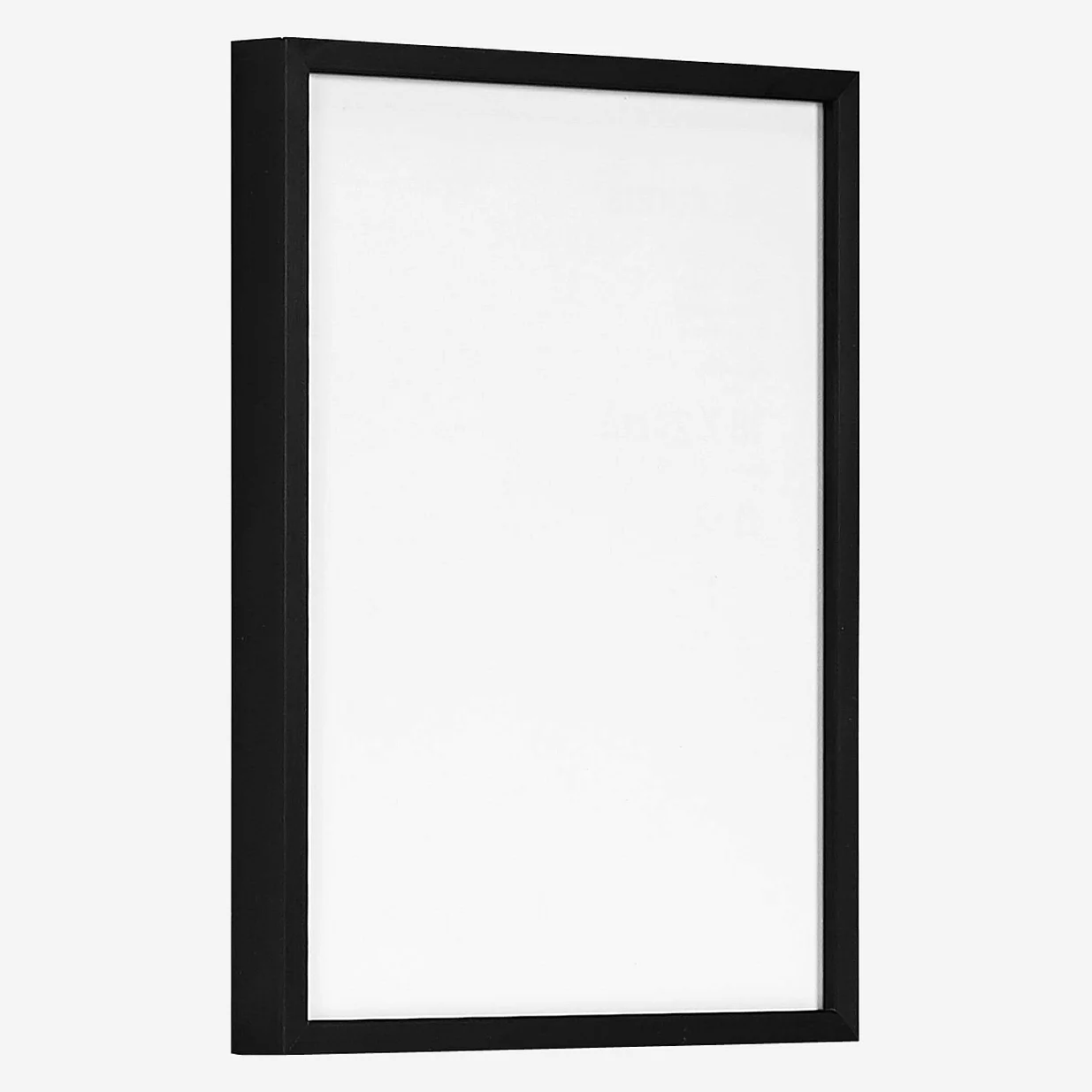 Cadre mural en aluminium - 18 x 24 cm - Noir - 1