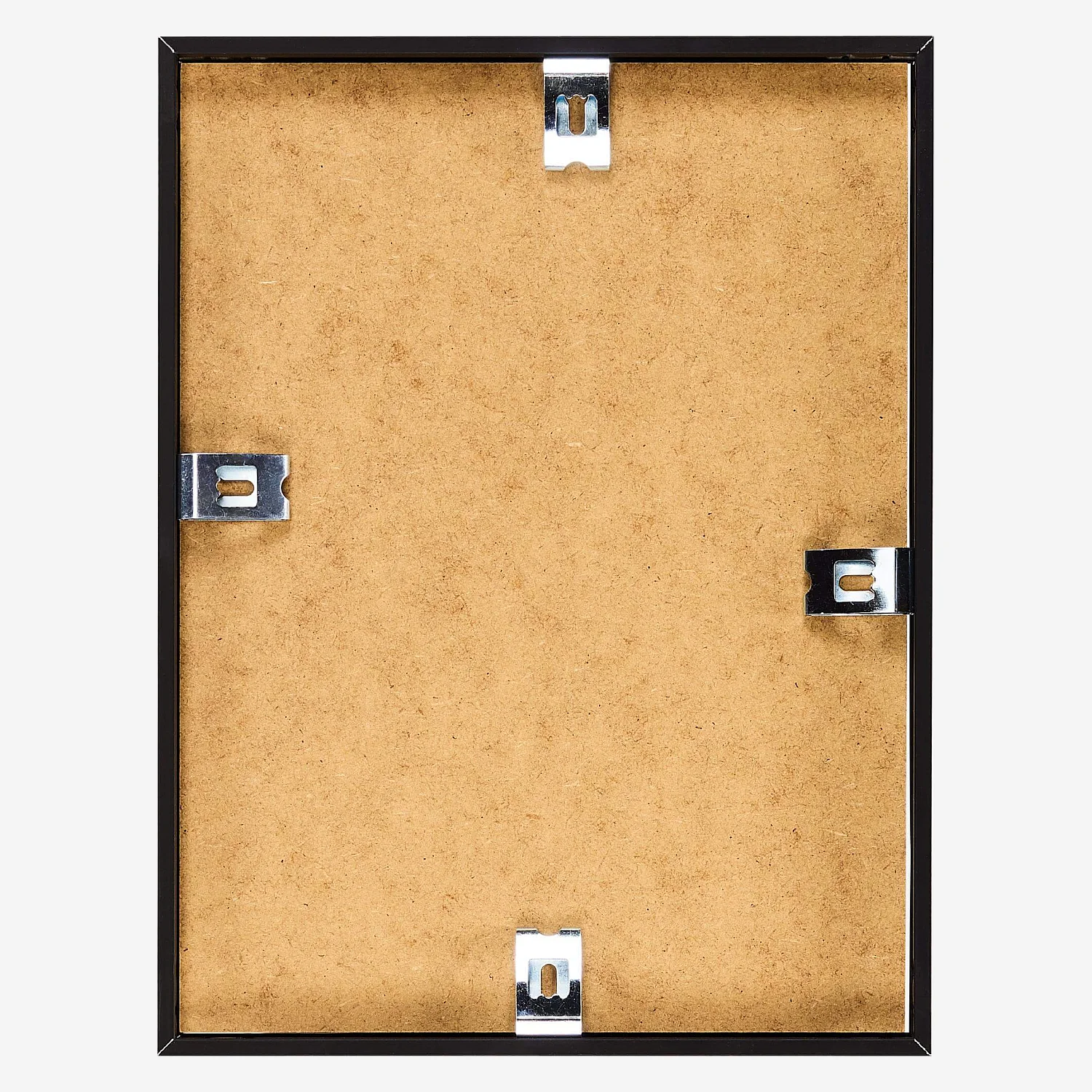 Cadre mural en aluminium - 18 x 24 cm - Noir - 4