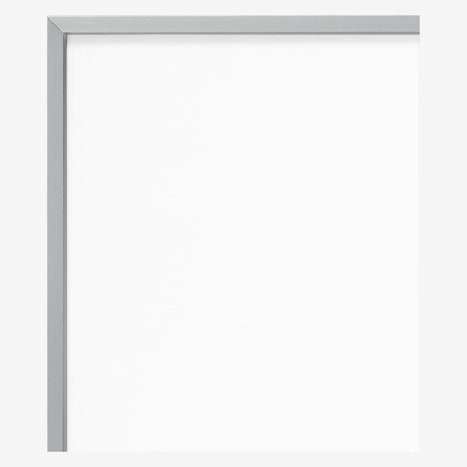 Cadre mural en aluminium - 18 x 24 cm - Argent - 2