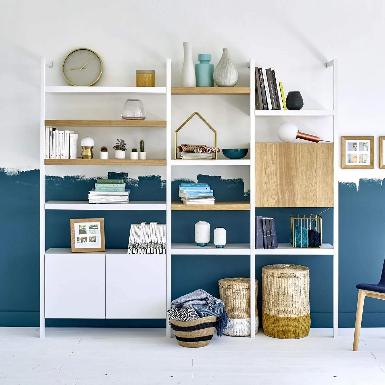 Supporto per scaffale 200 cm - Bianco - Design di Terence Woodgate - 1