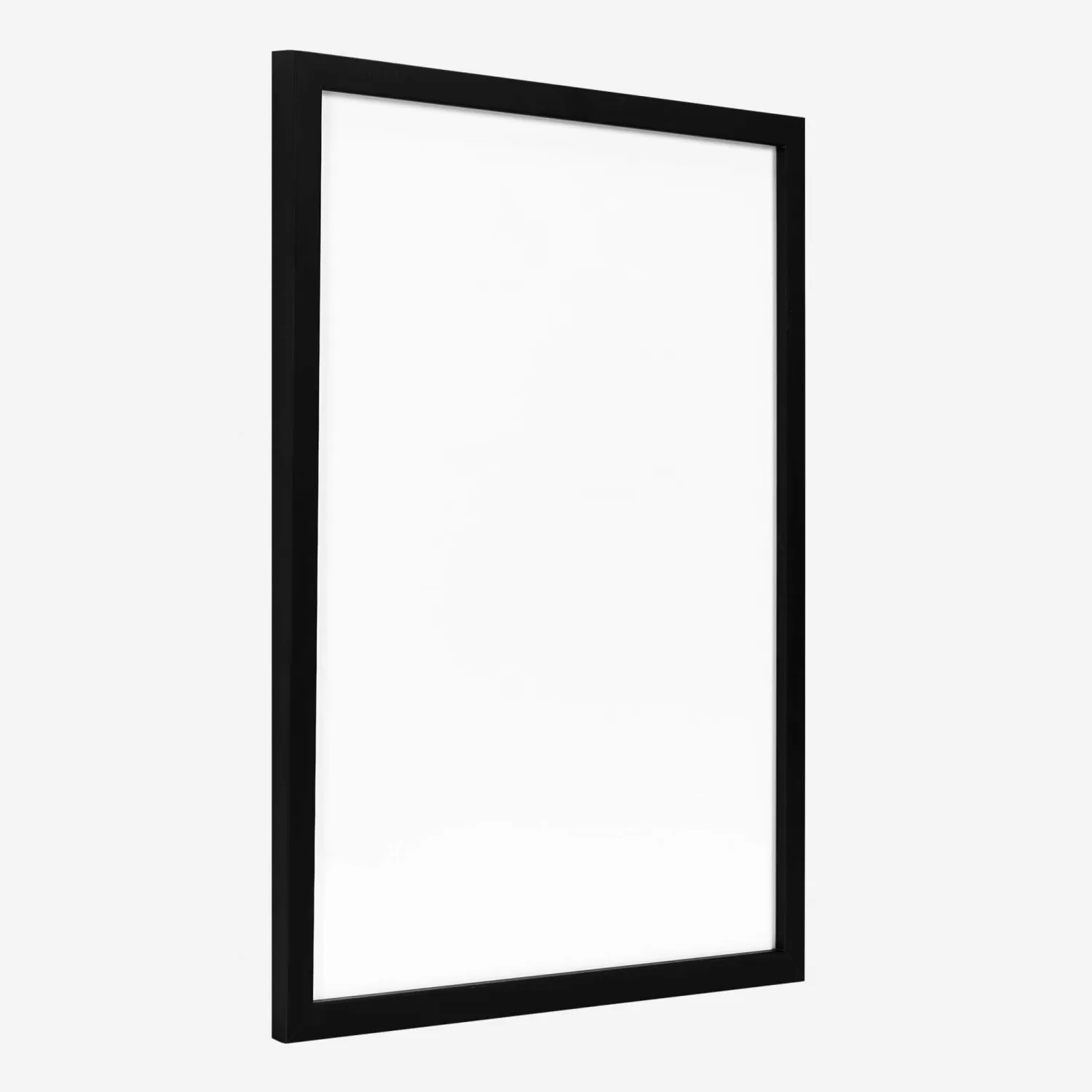 Cadre mural en bois - 60 x 80 cm - Noir