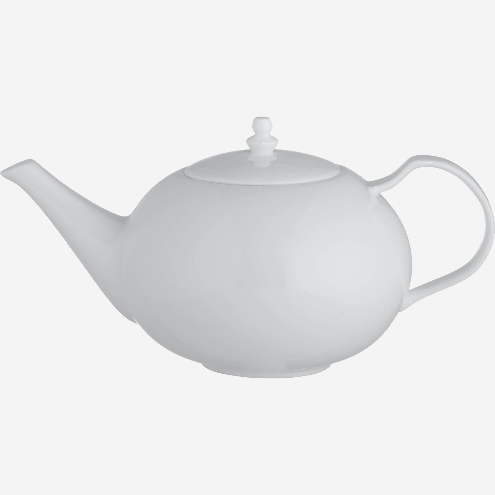 Théière en porcelaine – 1,5 L - Blanc