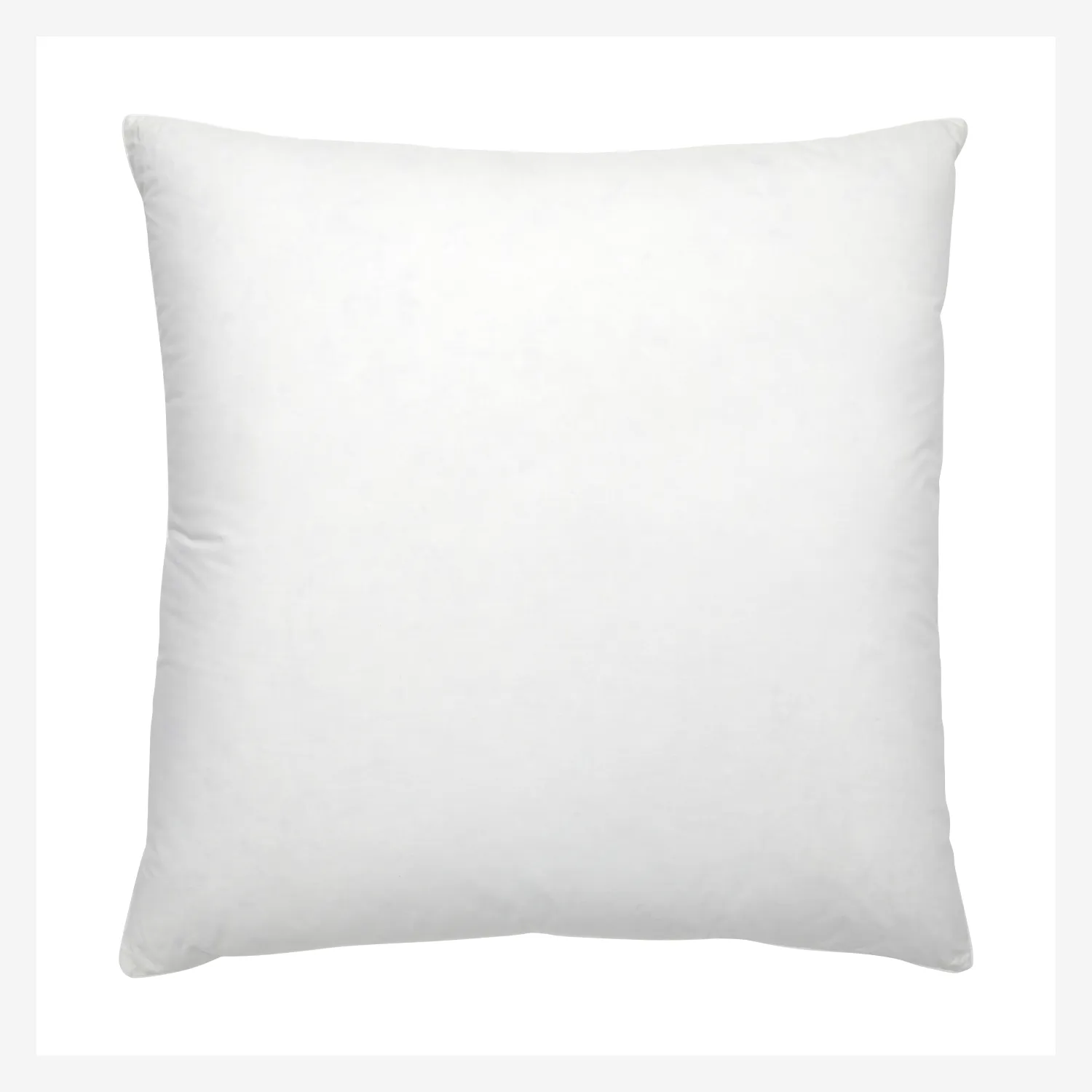 Oreiller ferme en coton - 65 x 65 cm - Blanc - 1