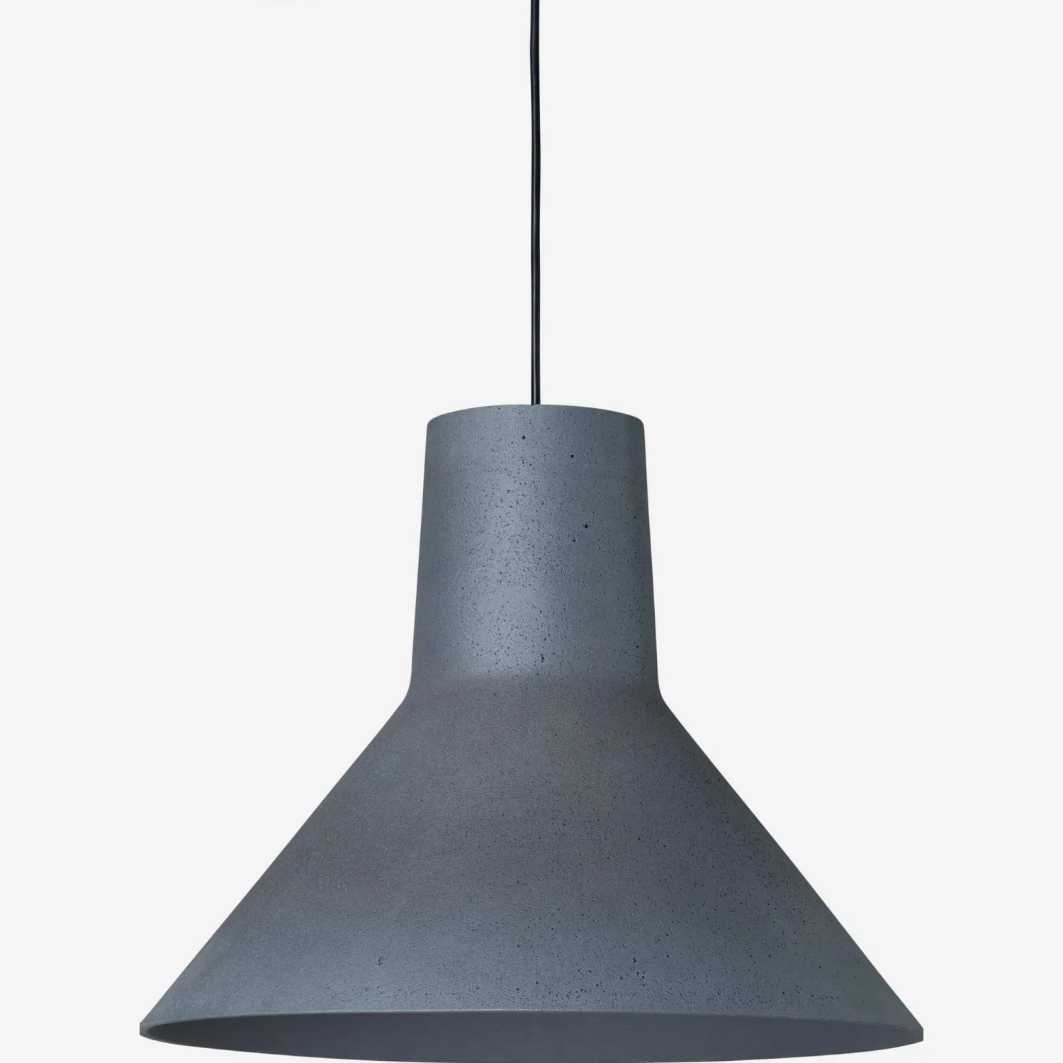 Suspension en grès - 40 x 32 cm - Gris 