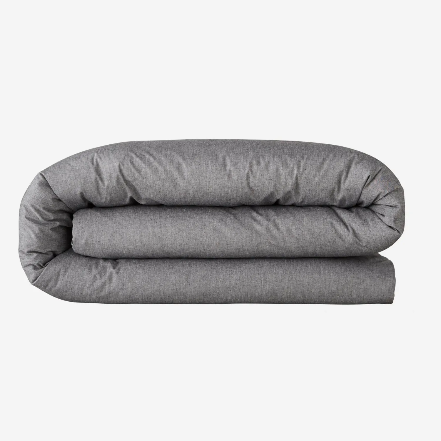 Housse de couette en coton égyptien - 140 x 200 cm - Gris