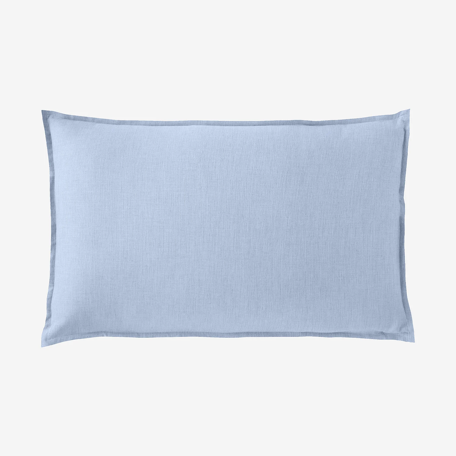 Taie d'oreiller en coton - 50 x 80 cm - Bleu clair - 2