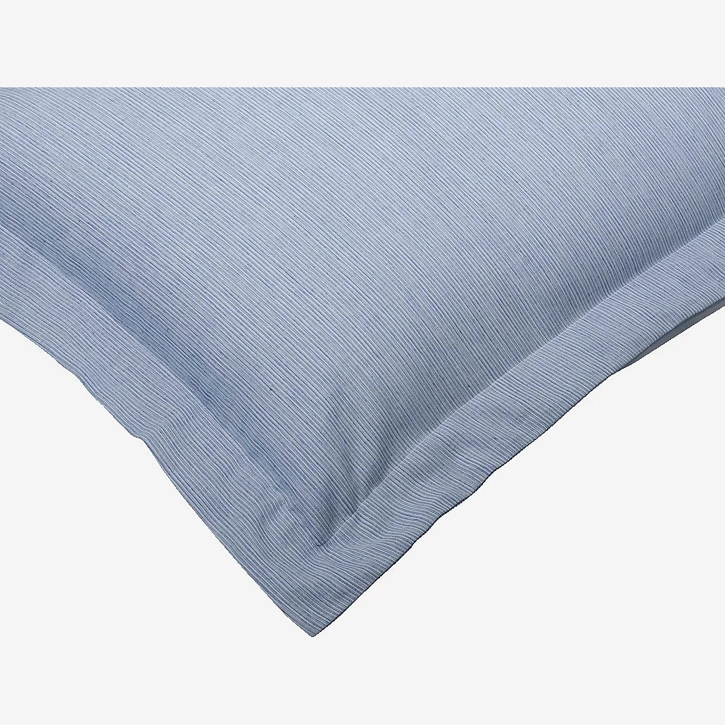 Taie d'oreiller en coton - 50 x 80 cm - Bleu clair - 4
