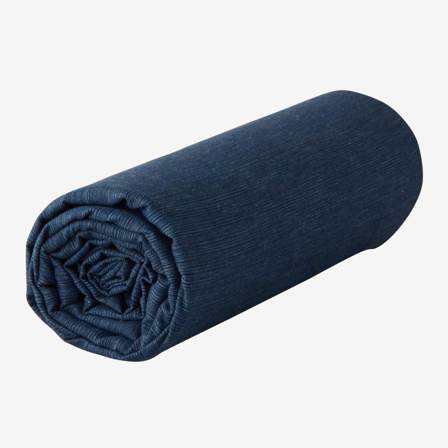 Drap housse en coton - 180 x 200 cm - Bleu nuit