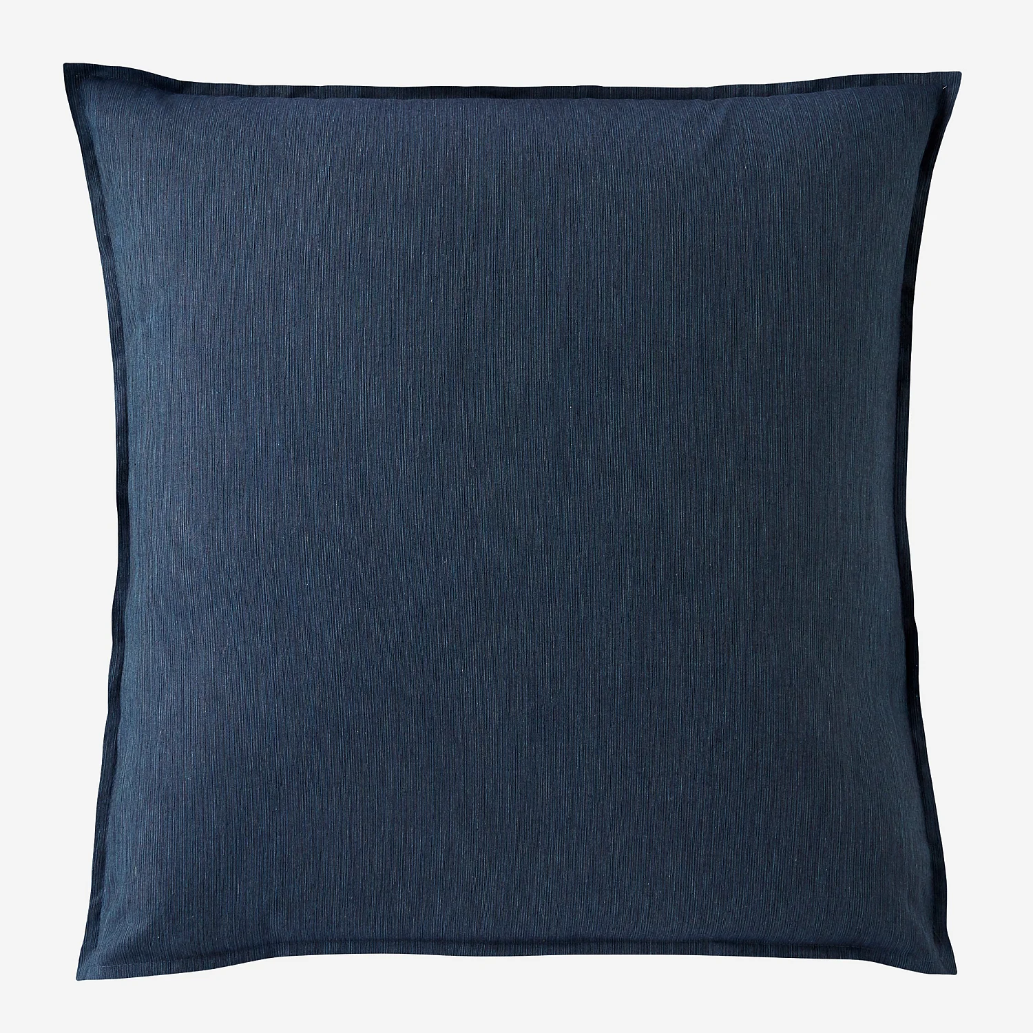 Taie d'oreiller en coton - 65 x 65 cm - Bleu nuit - 2