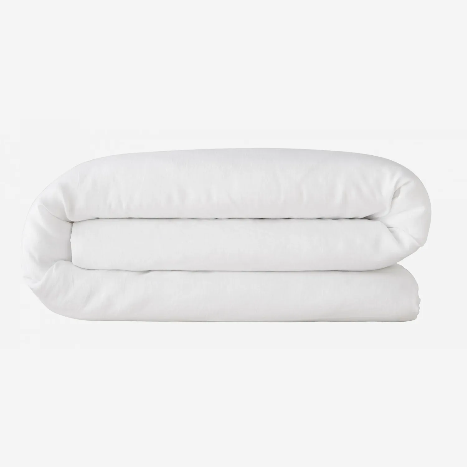 Housse de couette en lin - 200 x 200 cm - Blanc