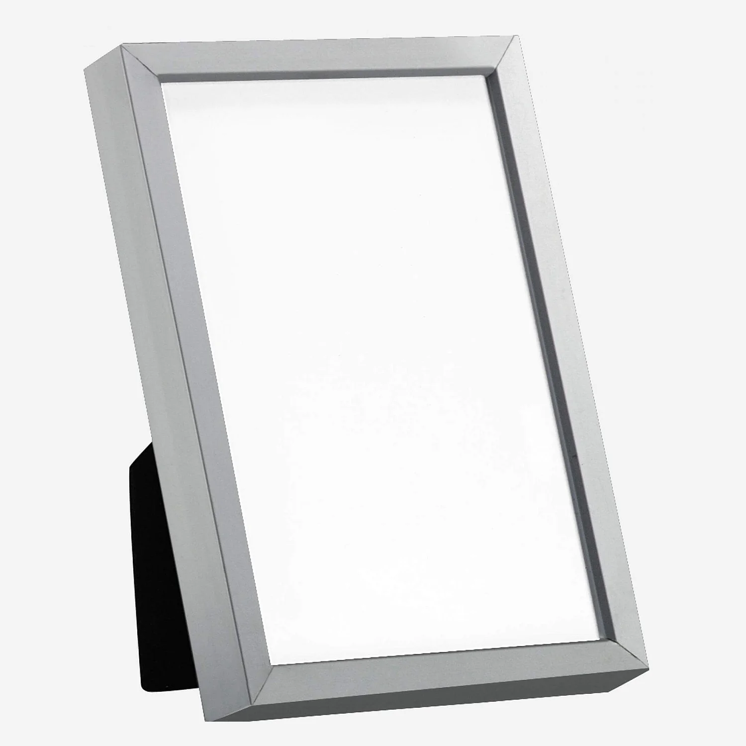 Bilderrahmen zum Hinstellen aus Aluminium - 10 x 15 cm - Silberfarben - 3