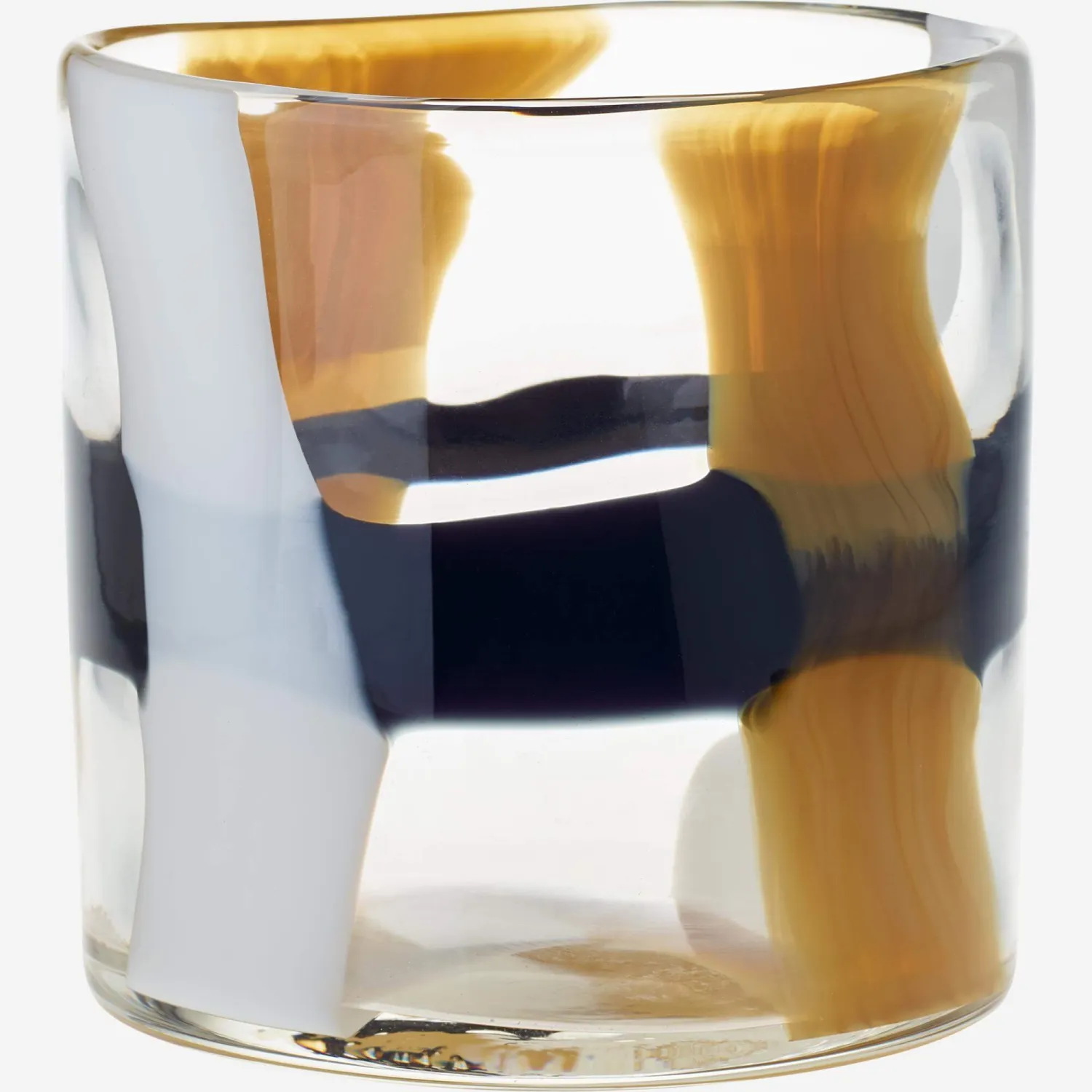 Photophore en verre soufflé - Transparent