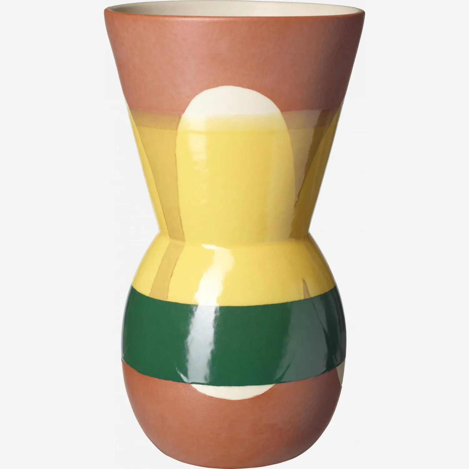 Vase en grès - Multicolore