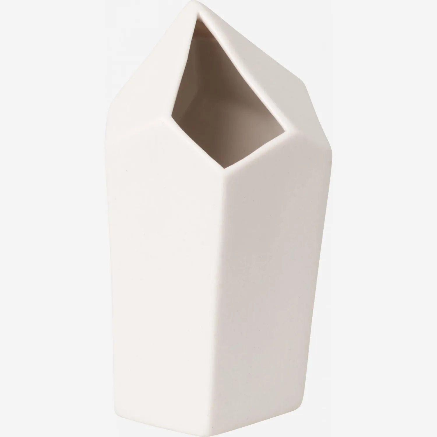 Vase en grès - Beige