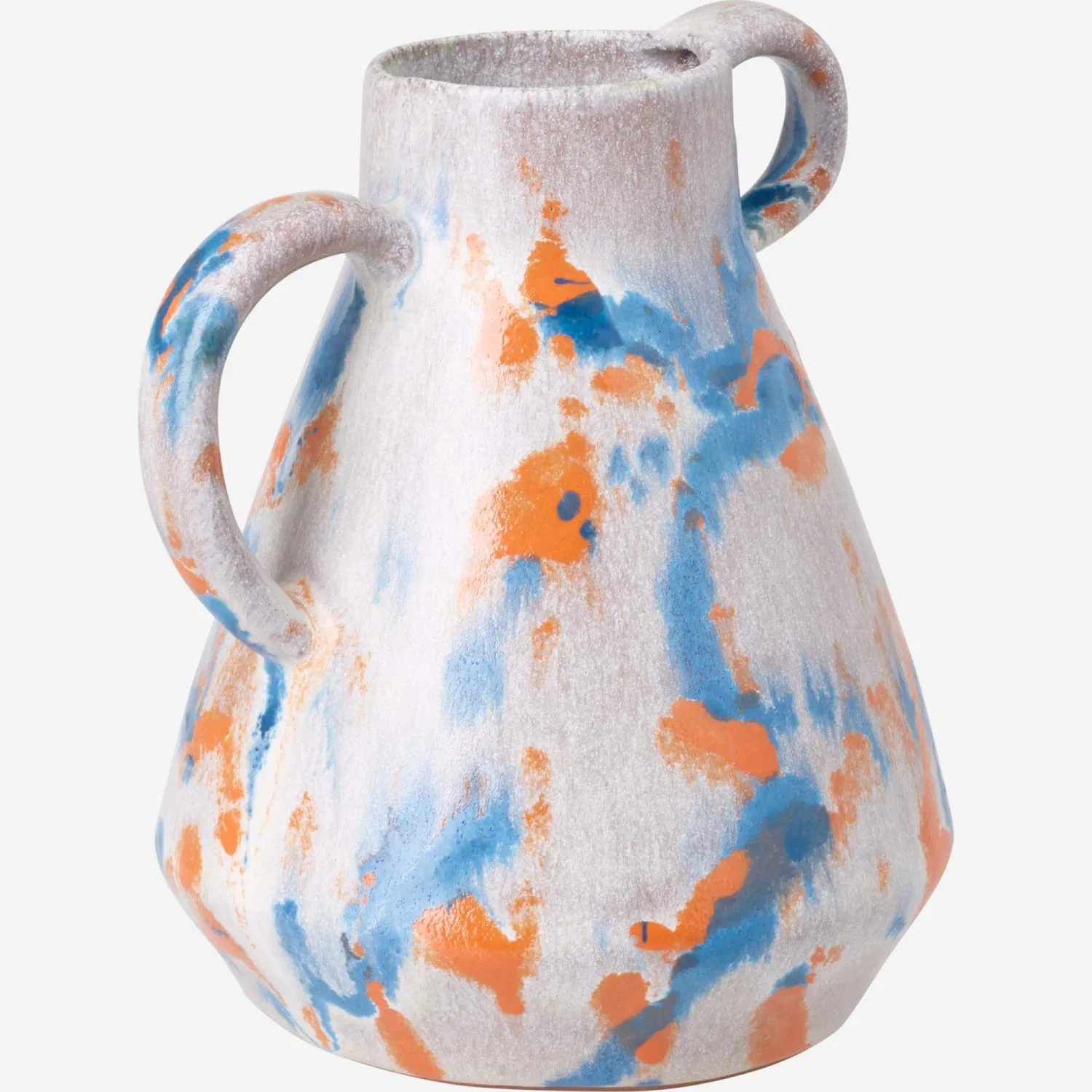 Vase en terre cuite - Multicolore