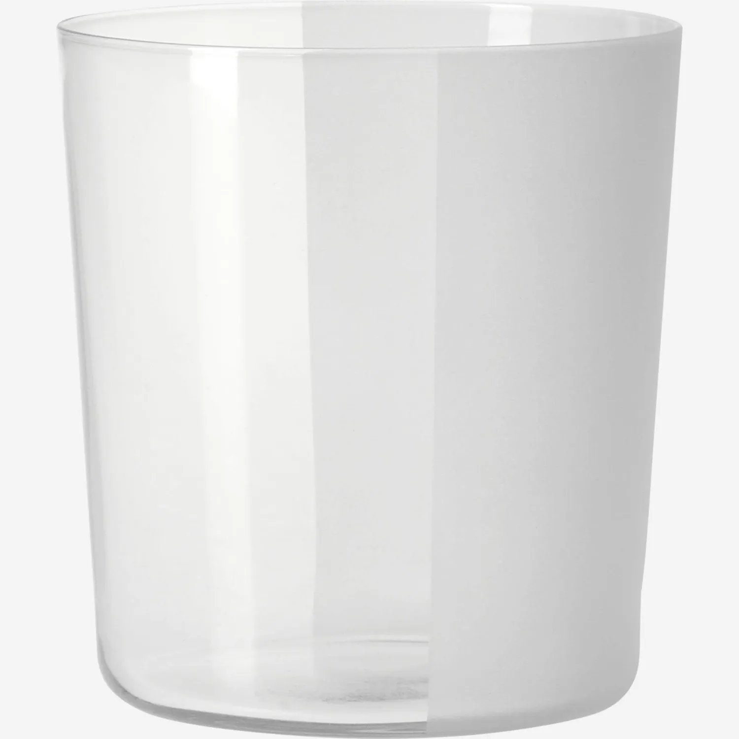Gobelet en verre semi-givré - 350 ml