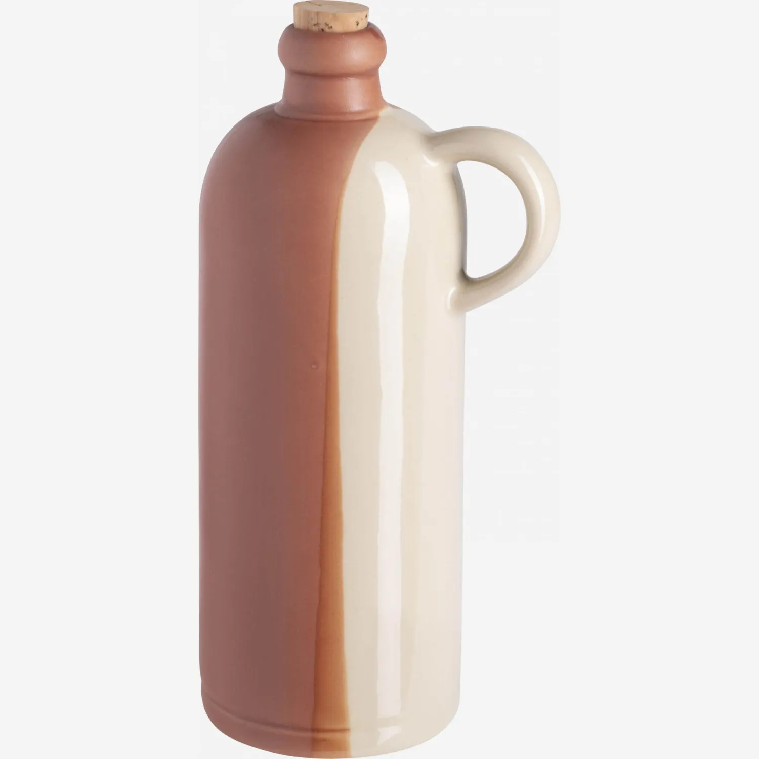 Cruchon en grès - 500 ml - Rouge brique