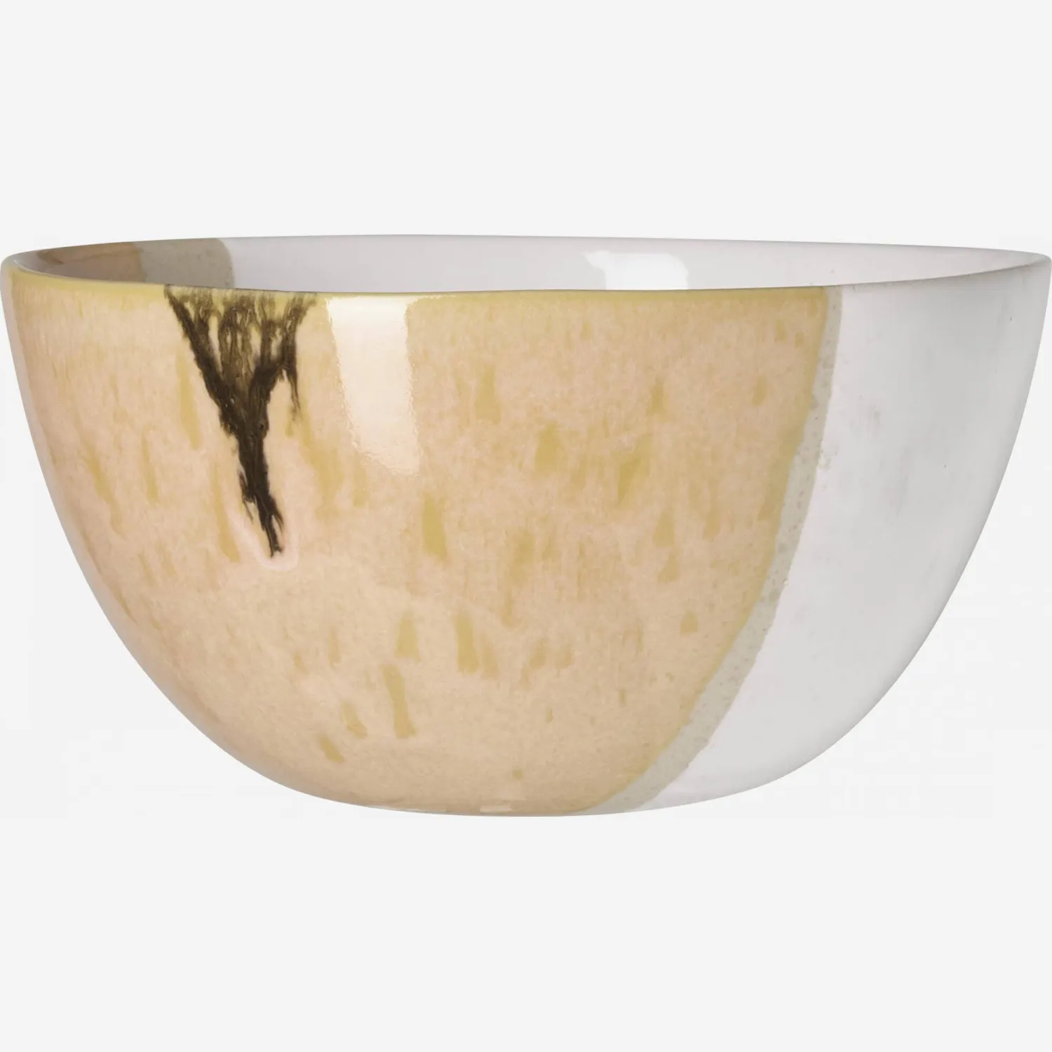 Bol en grès - 15 cm - Multicolore