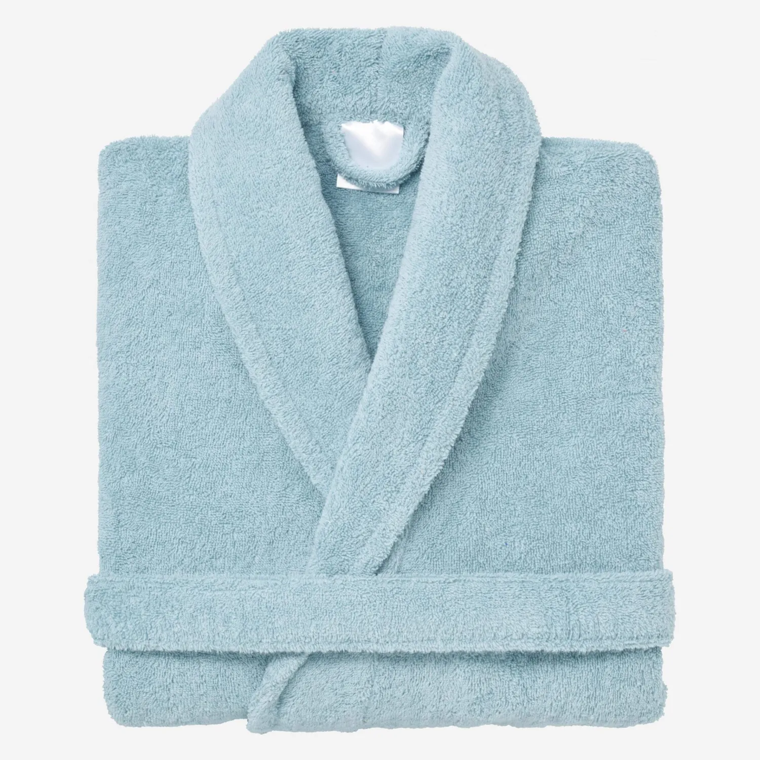 Peignoir en coton - Taille unique - Bleu - 1
