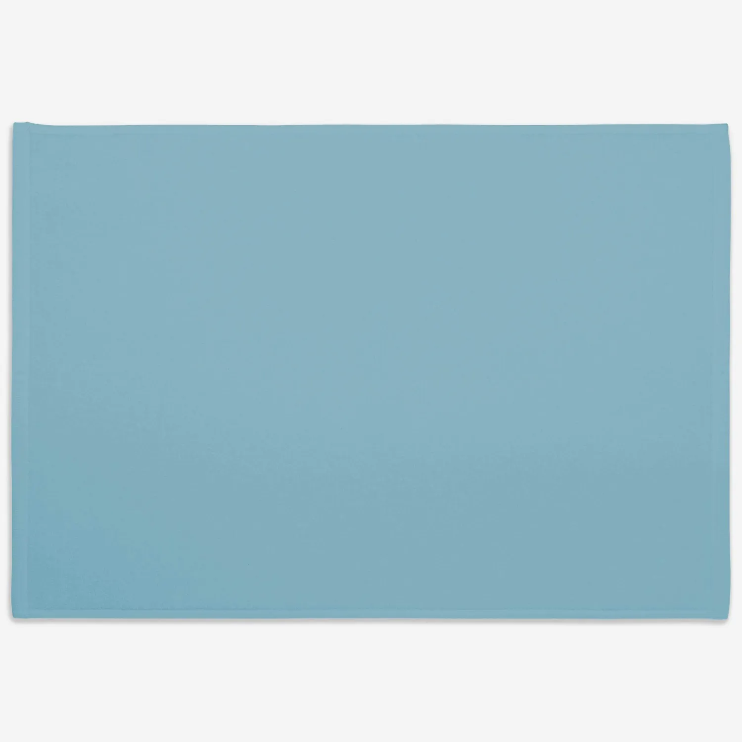 Tapis de bain en coton - 60 x 80 cm - Bleu