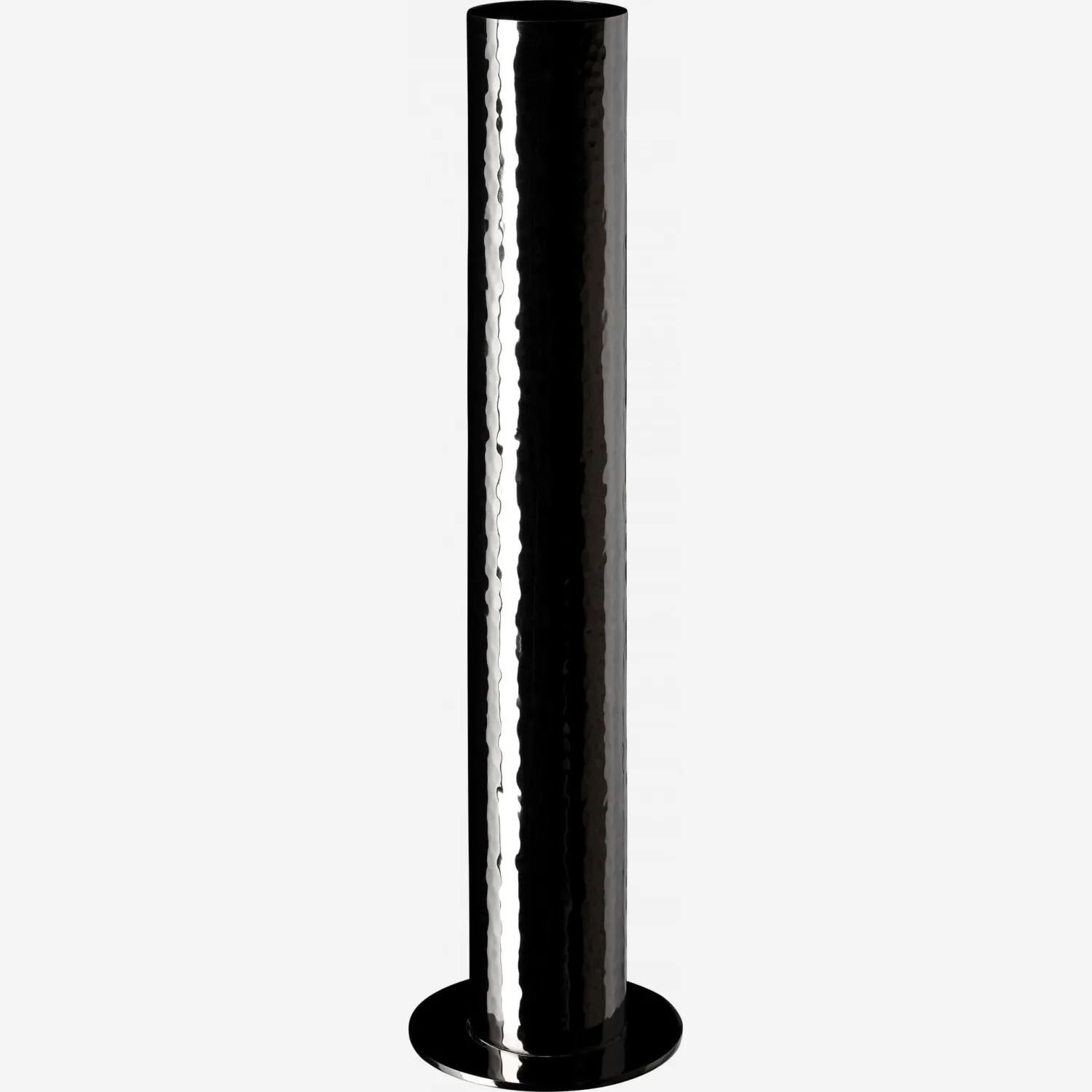 Vase en acier inoxydable - 35,5 cm - Noir
