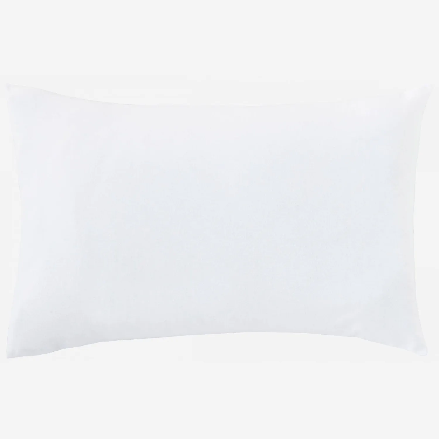 Copricuscino in cotone - 50 x 80 cm - Bianco