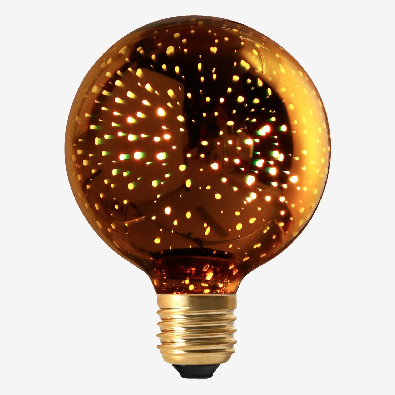 Bombilla Decorativa G95 E27 - 4W - Oro - 2