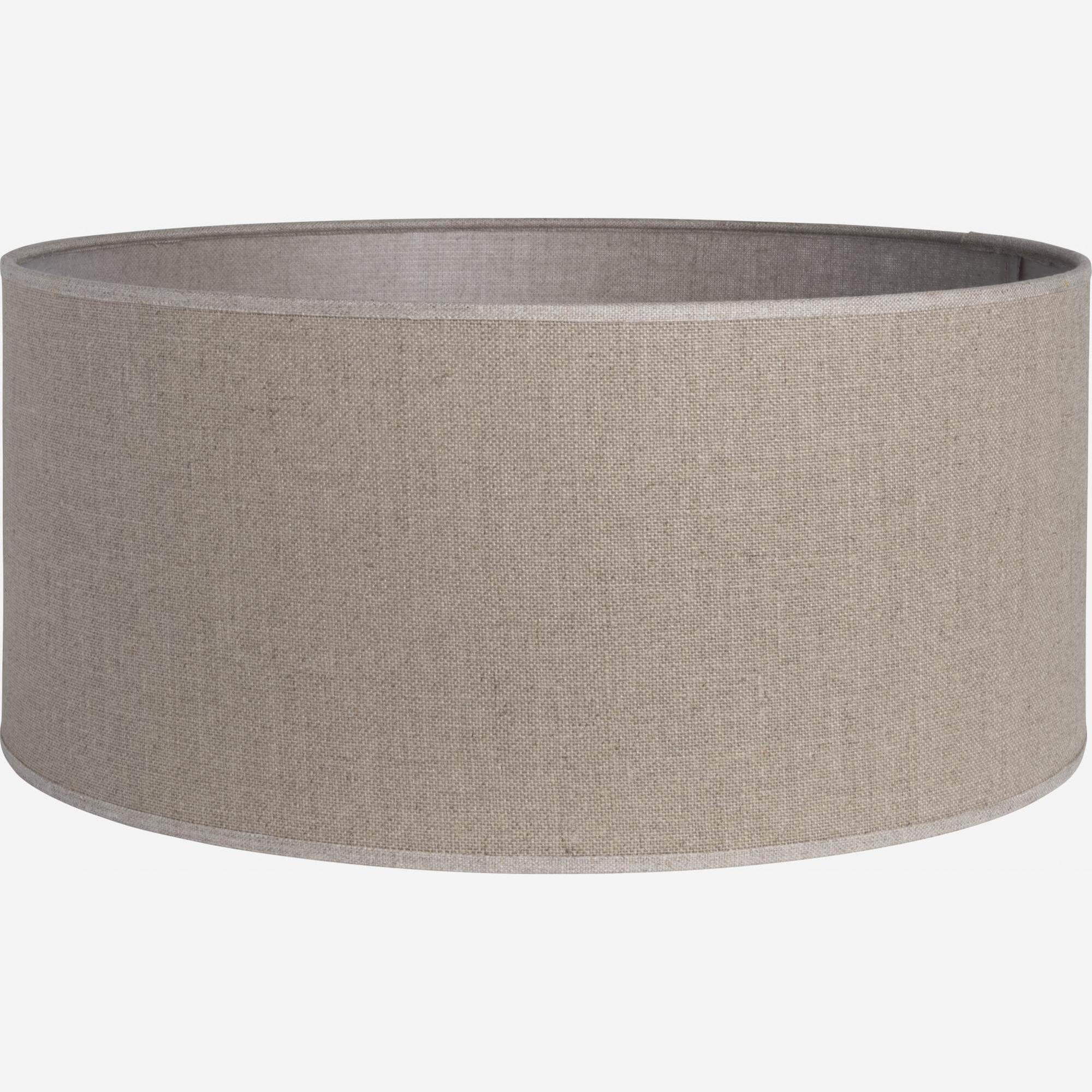 Jute canvas lampshade - 40 x 18 cm - Natural