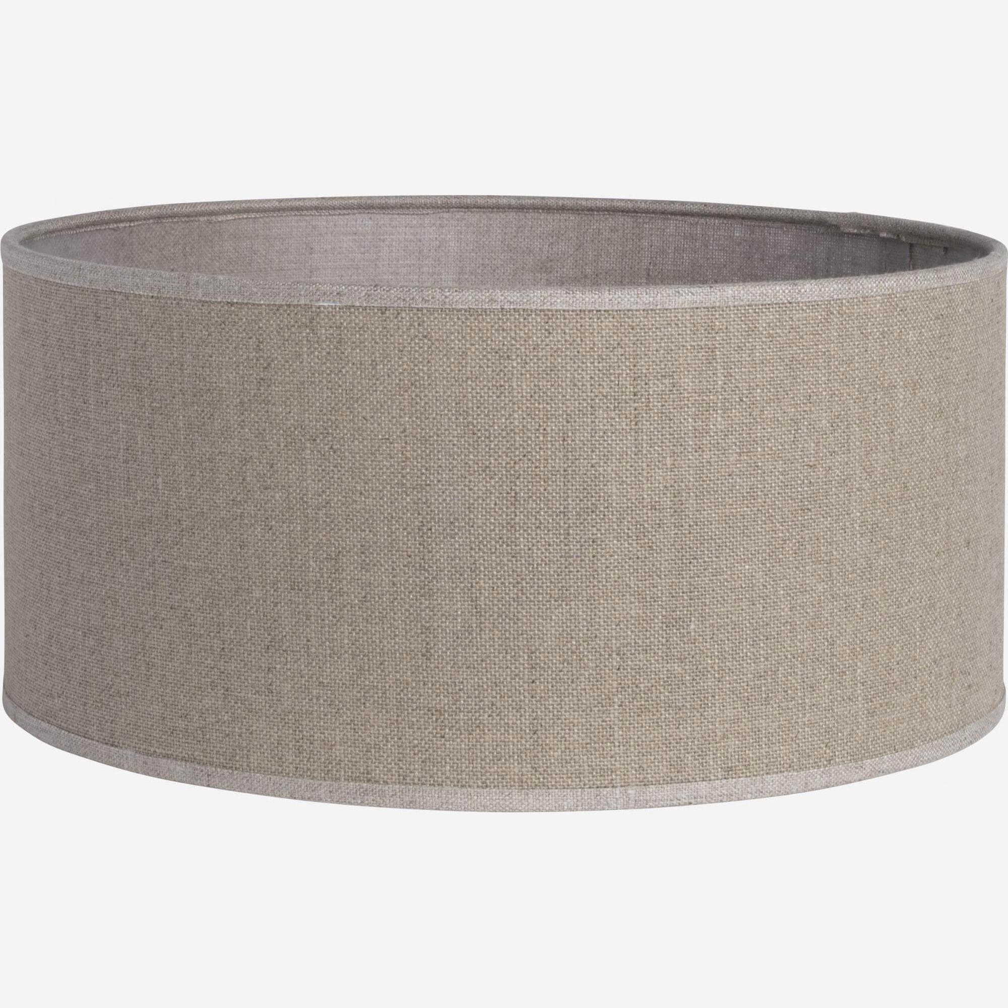 Jute canvas lampshade - 30 x 14 cm - Natural