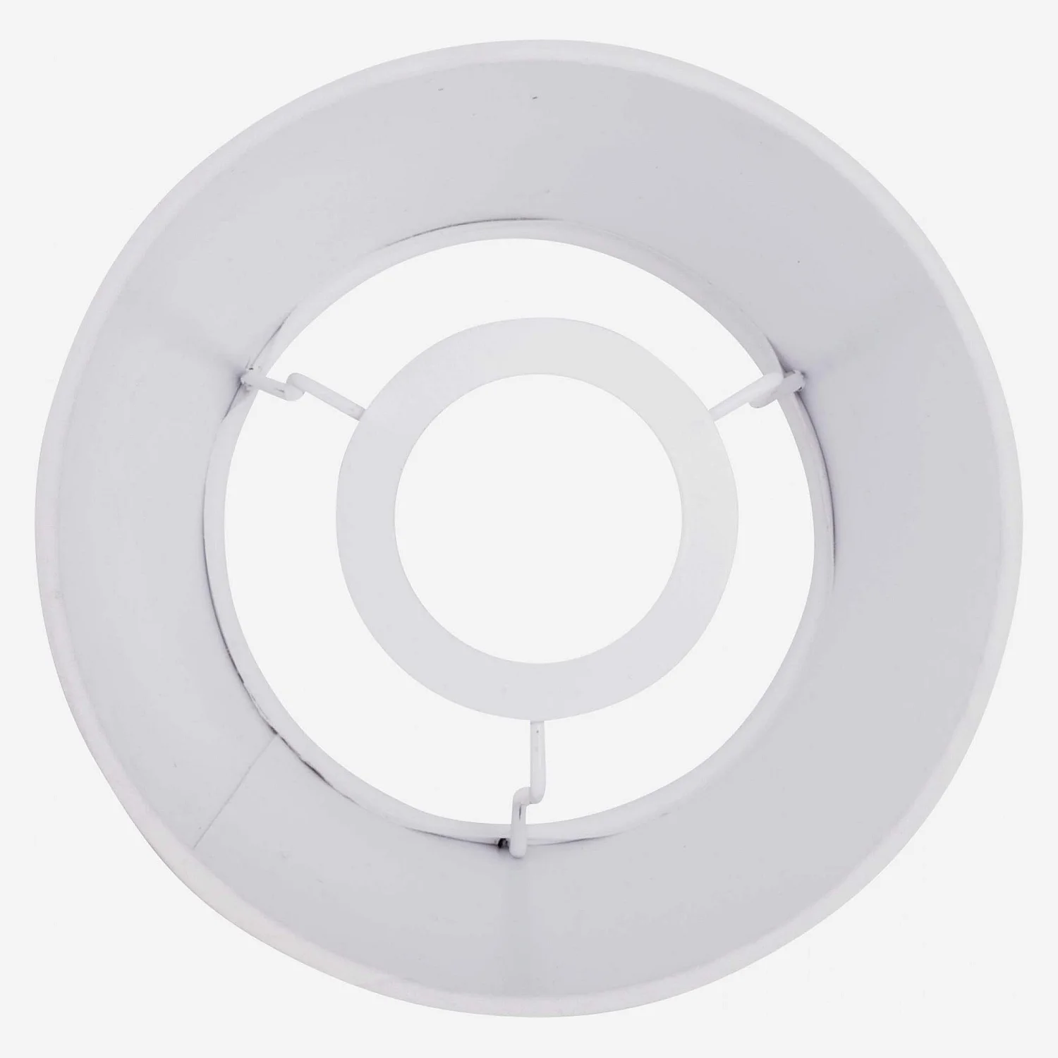 Leuchtenschirm aus Baumwolle - 14 cm - Weiß - 5