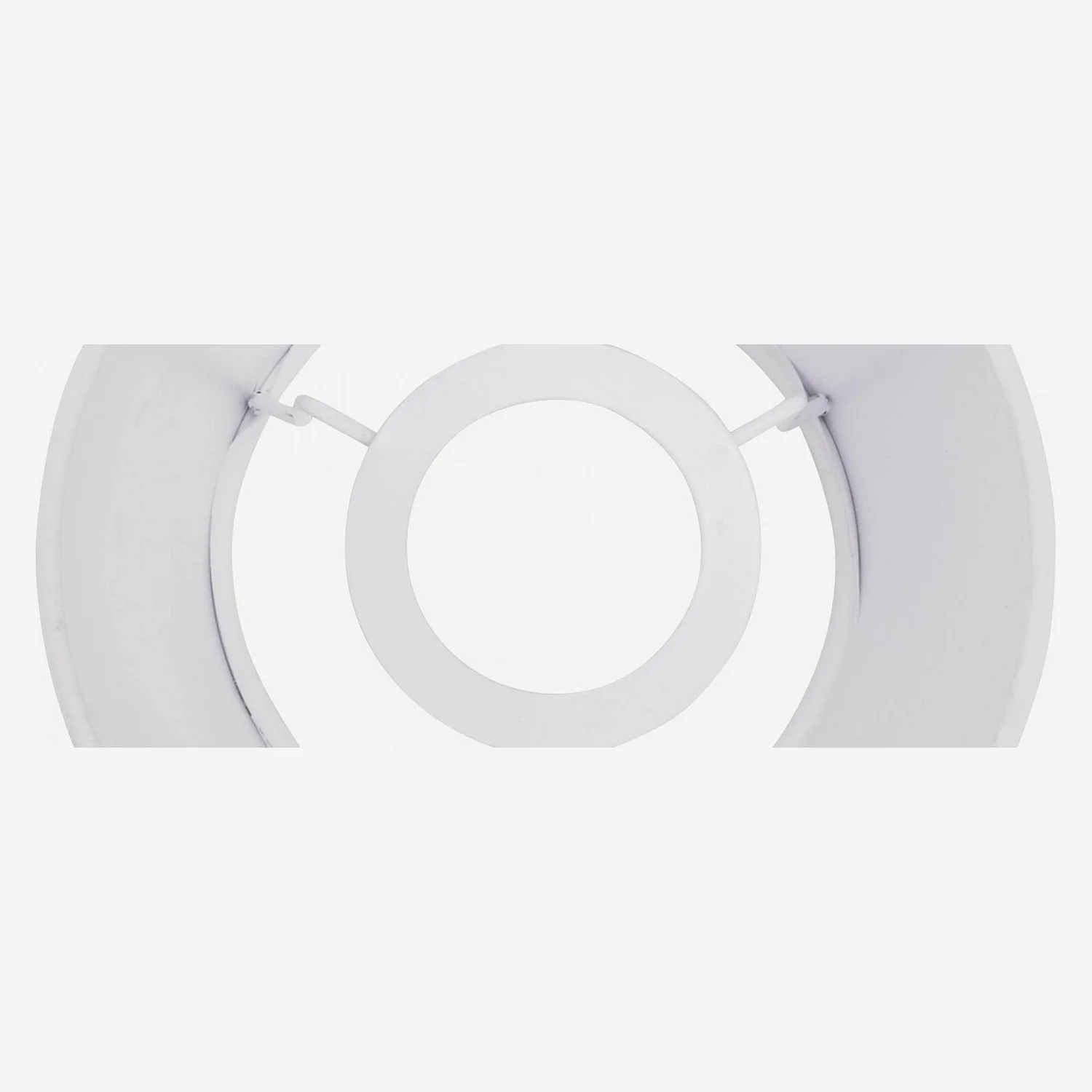 Leuchtenschirm aus Baumwolle - 14 cm - Weiß - 2