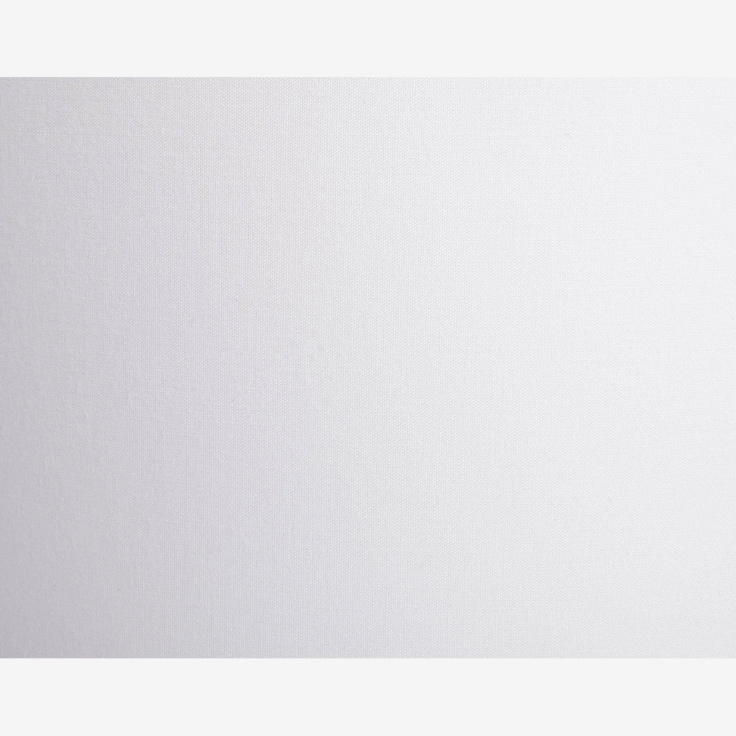 Abat-jour en coton - 12 x 22,5 cm - Blanc - 3