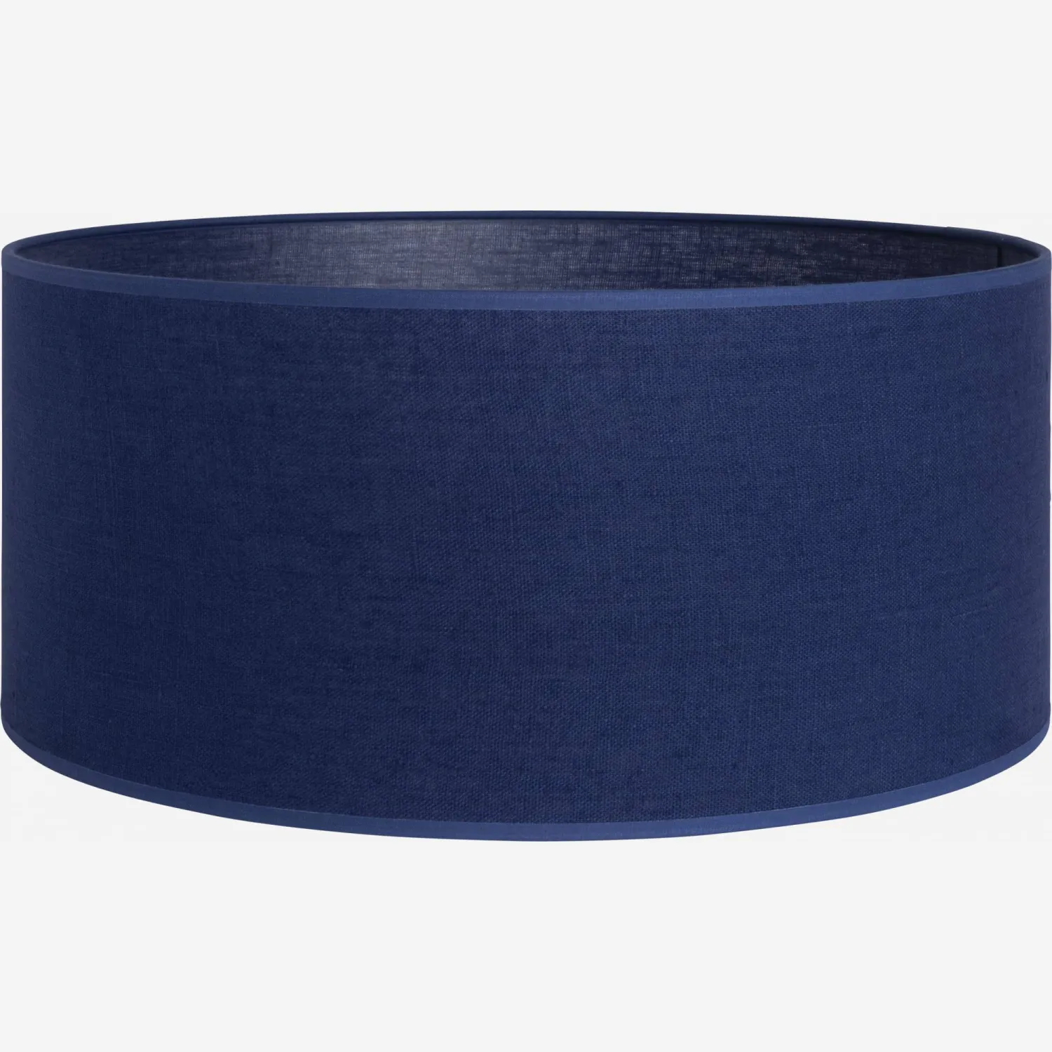 Abat-jour en lin - 40 x 18 cm - Indigo