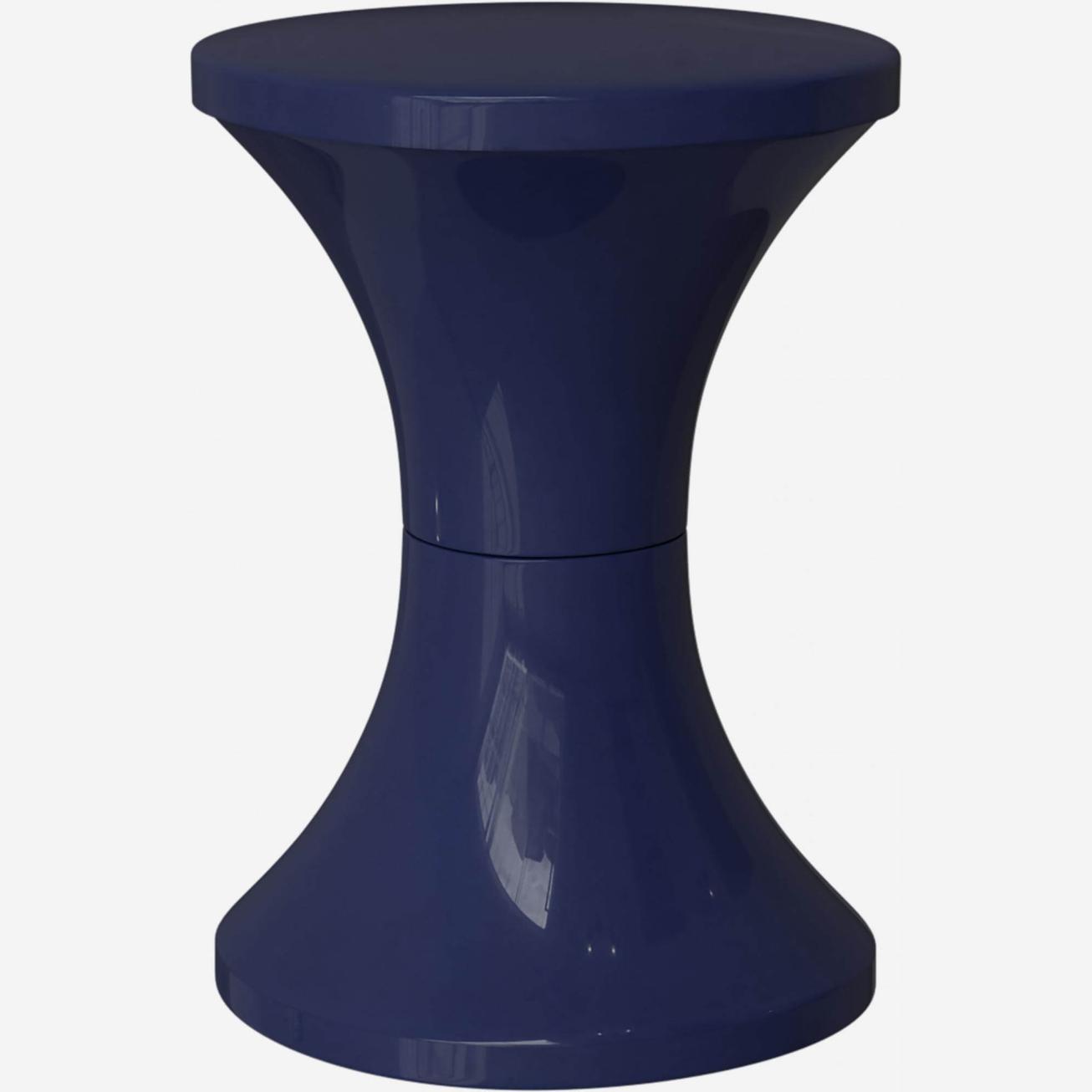 Polypropylene stool - Night blue