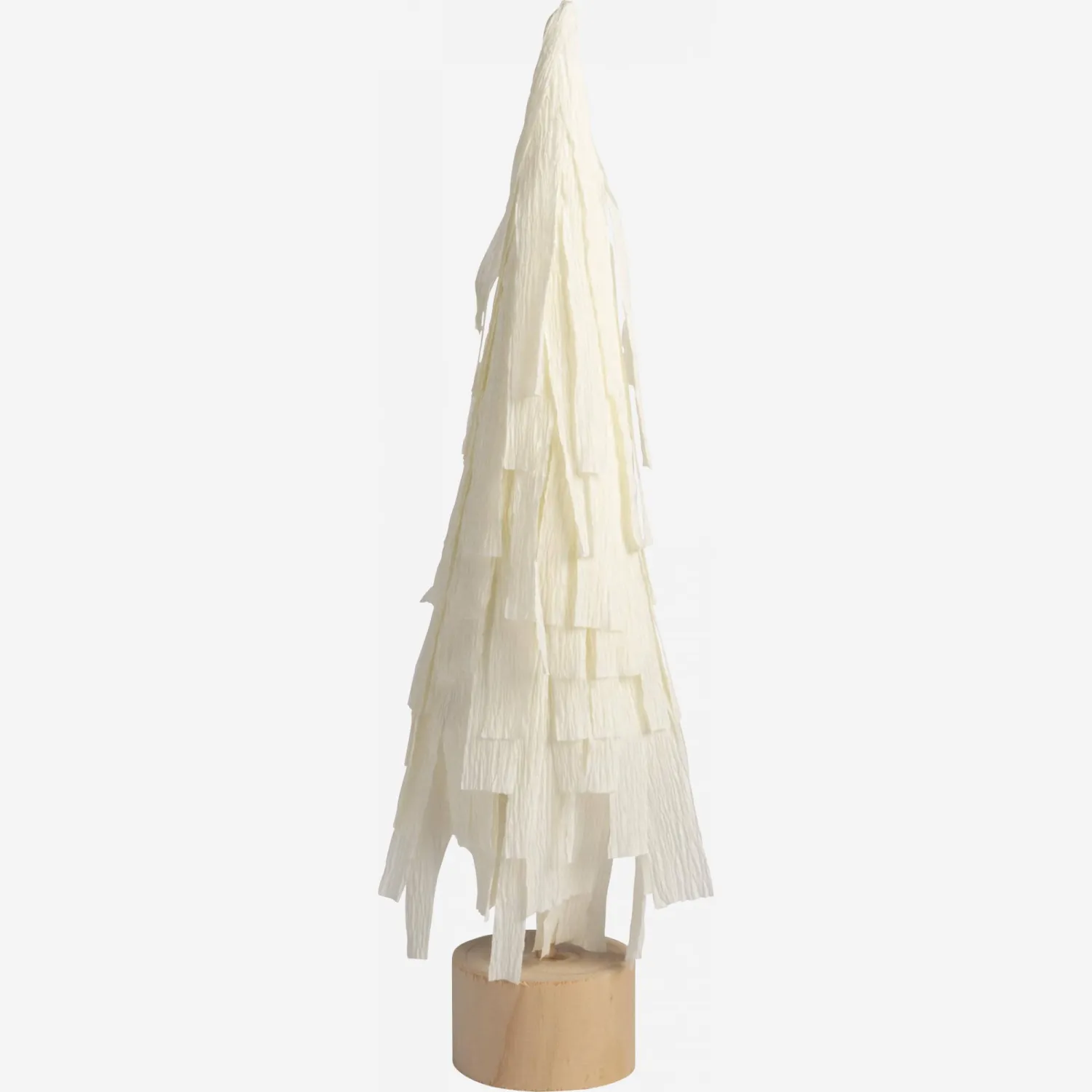 Décoration de Noël - Sapin à poser en papier - 31 cm