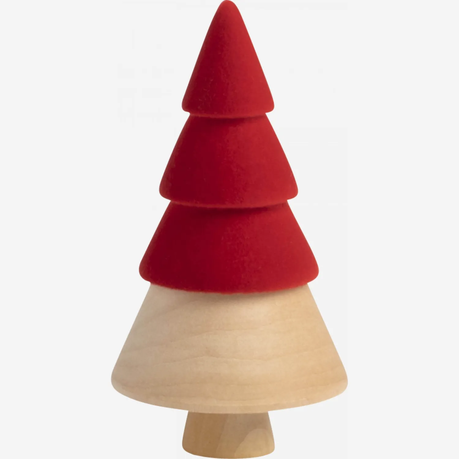 Décoration de Noël - Sapin à poser en bois - 8 cm