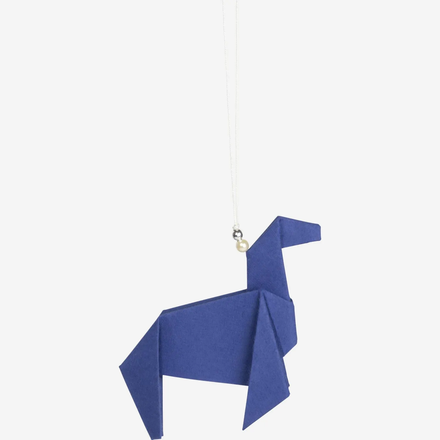 Décoration de Noël - Origami à accrocher - Bleu