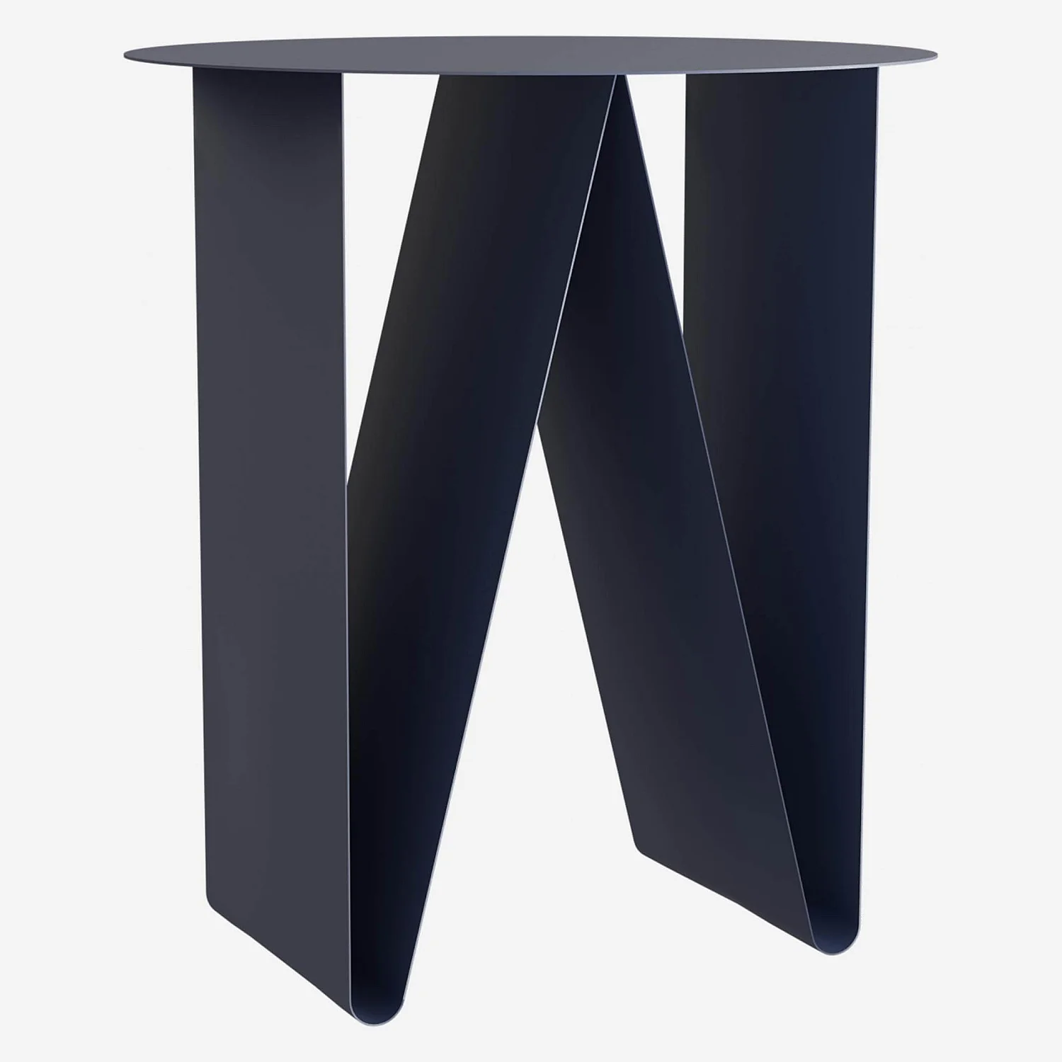 Table d’appoint en métal – Bleu nuit - Design by Marie Matsuura - 4