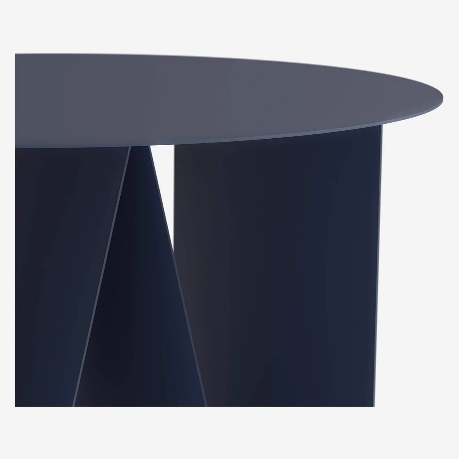 Table d’appoint en métal – Bleu nuit - Design by Marie Matsuura - 3