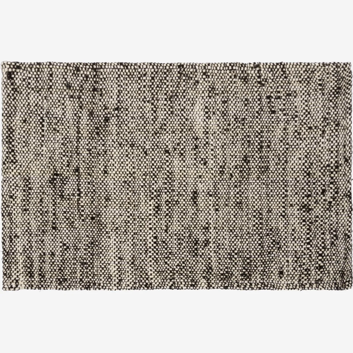 Lot de 2 sets de table en coton et viscose  - 33 x 48 cm - Vert et gris