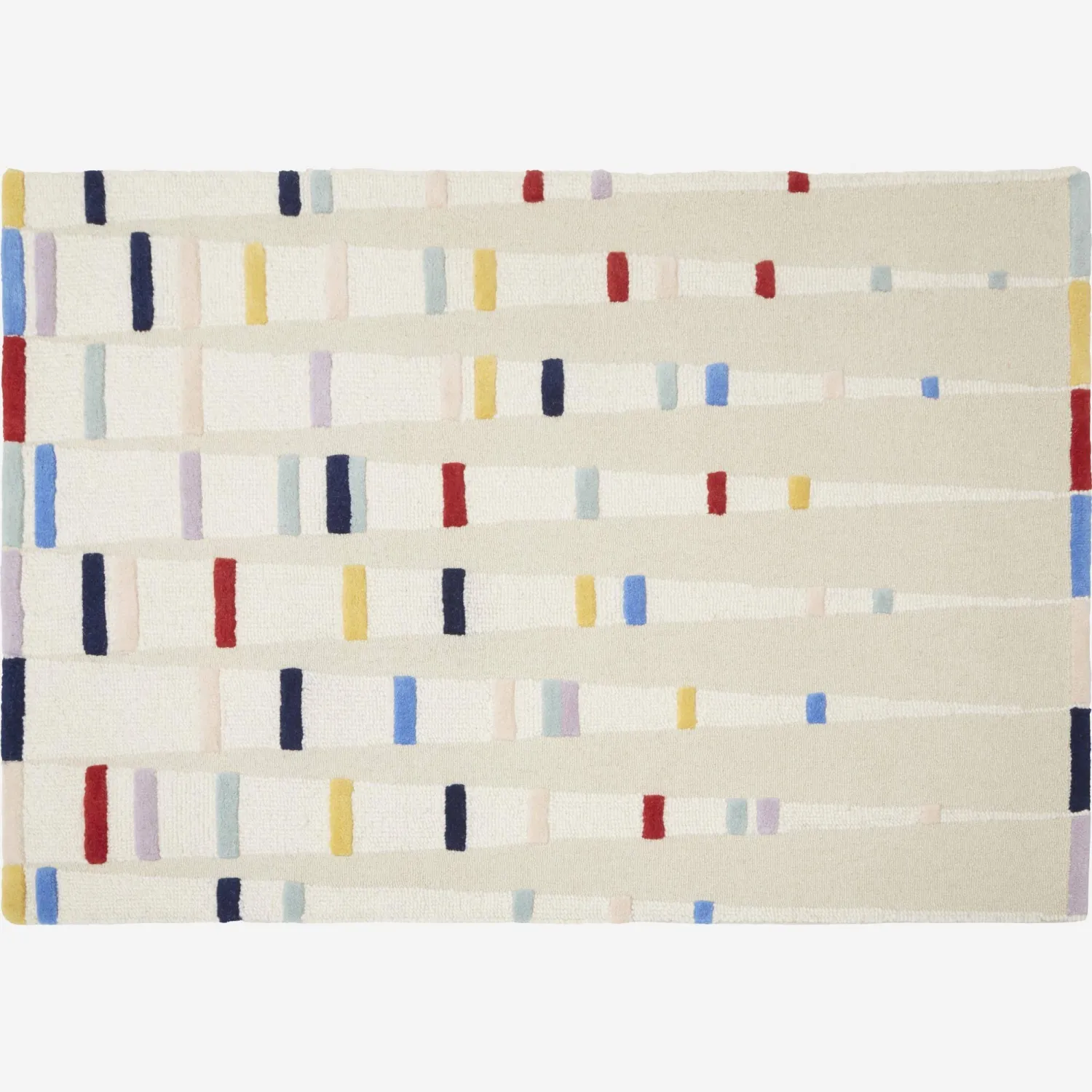 Tapis en laine tufté main - 170 x 240 cm - Multicolore - Design by Floriane Jacques