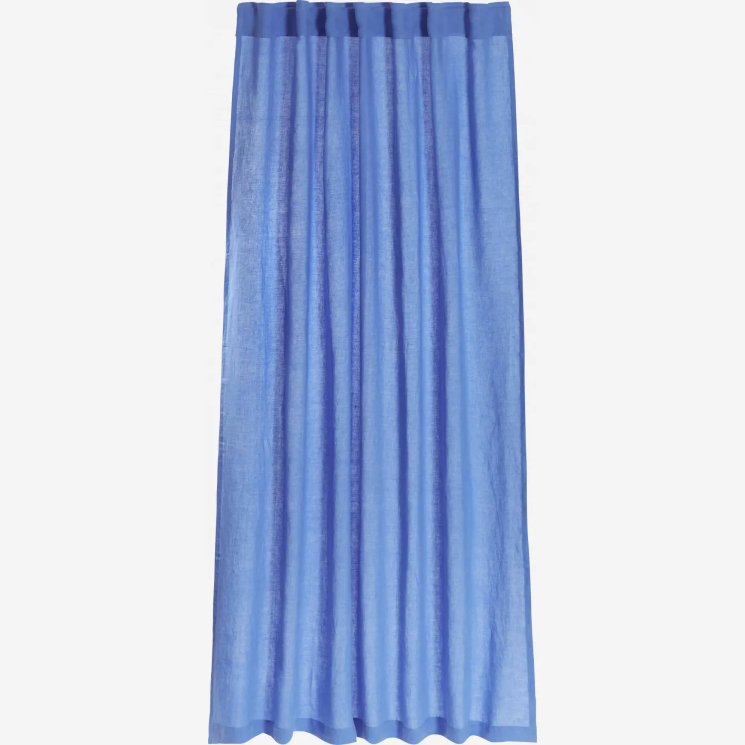2er-Set Vorhänge aus Leinen - 140 x 260 cm - Electric Blue