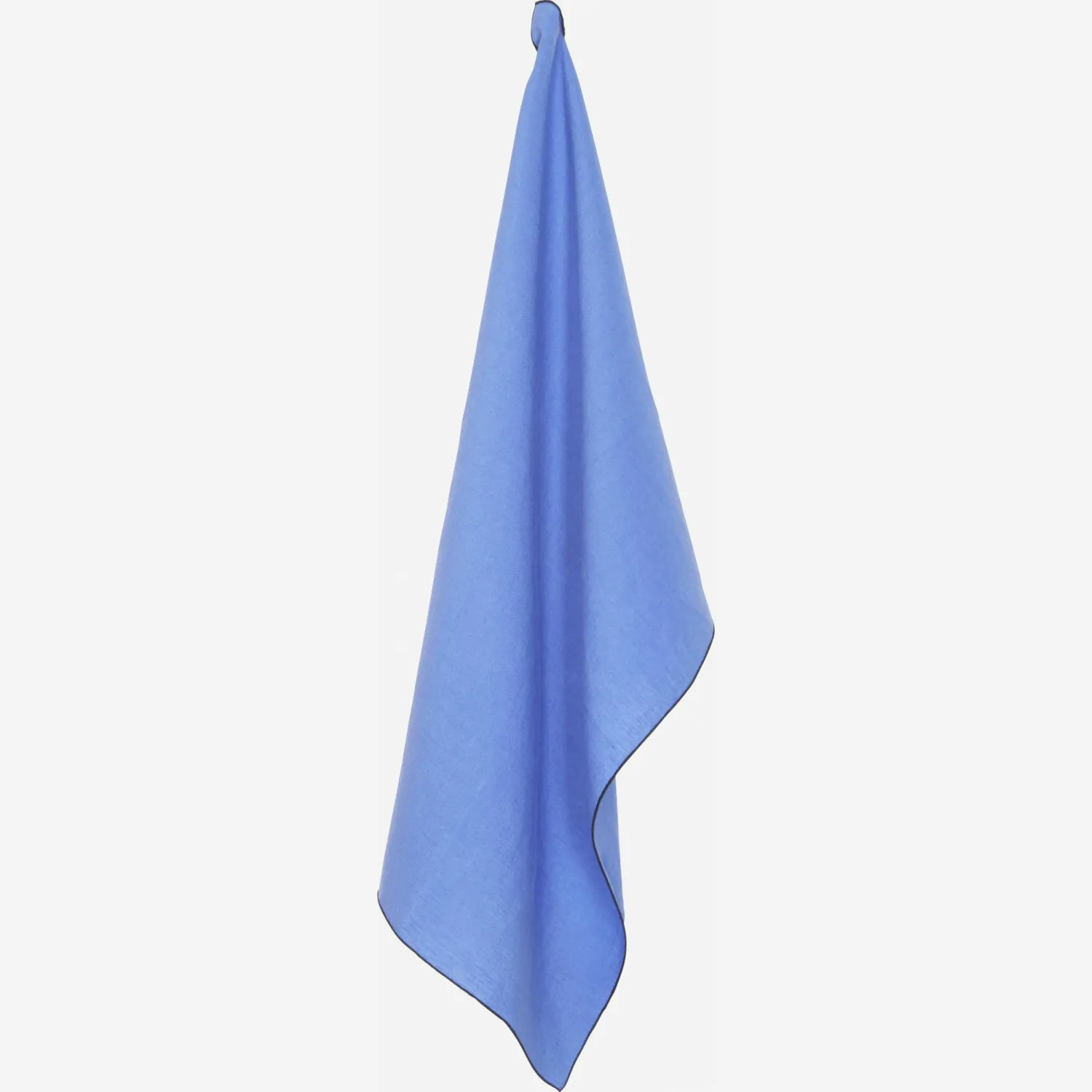 Torchon en lin - 50 x 70 cm - Bleu électrique