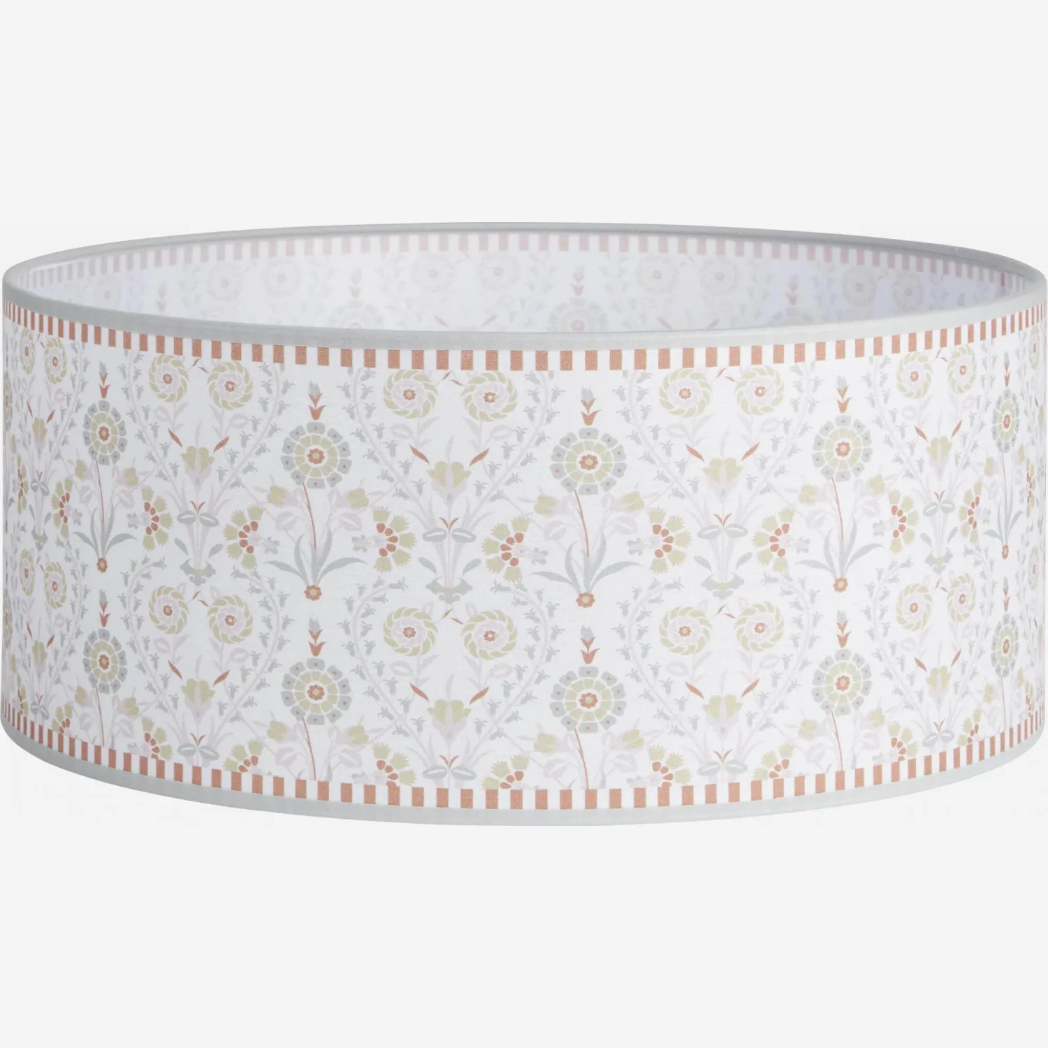 Abat-jour en coton - 40 x 18 cm - Multicolore