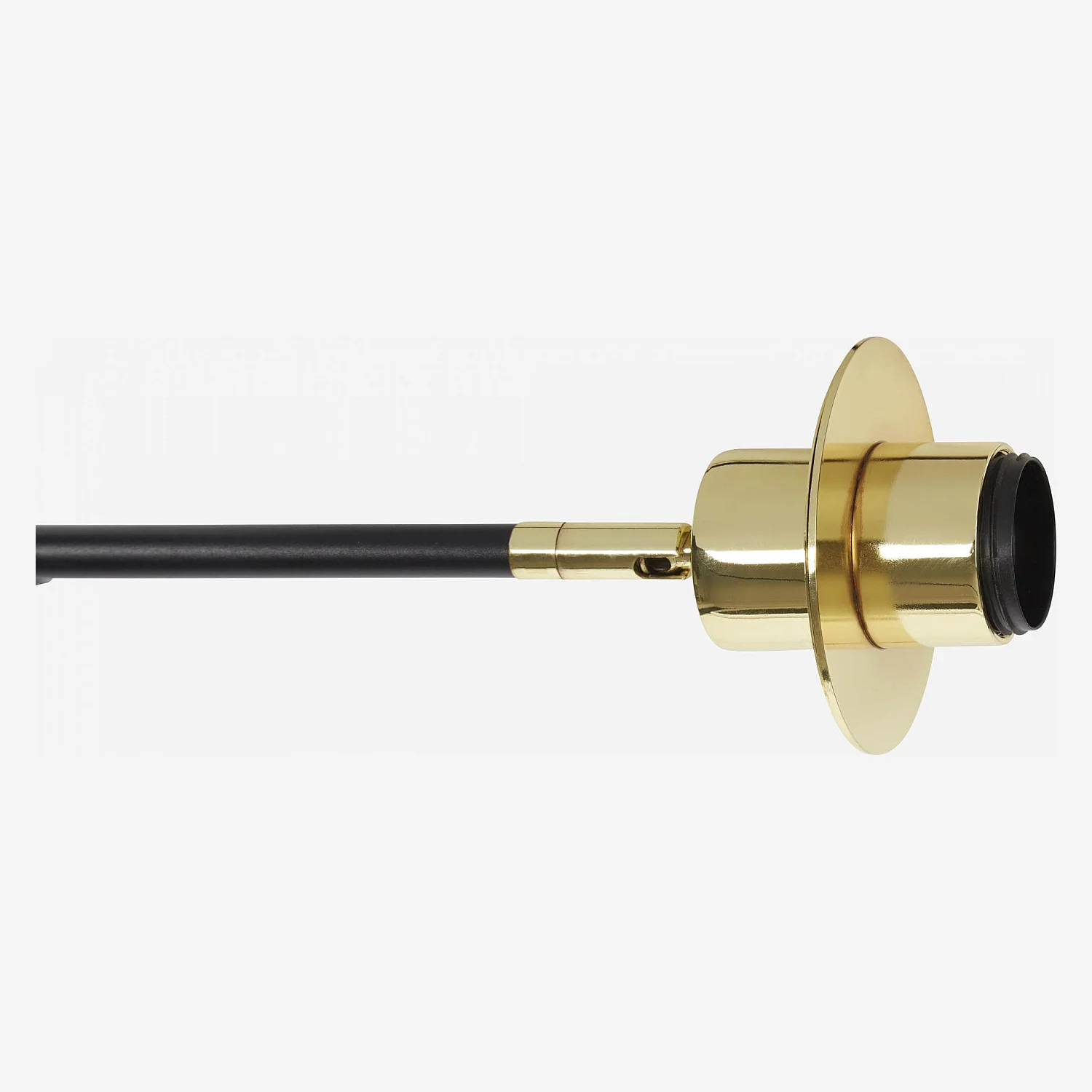 Applique déportée en métal - 96 cm - Noir (abat-jour vendu séparément) - 4