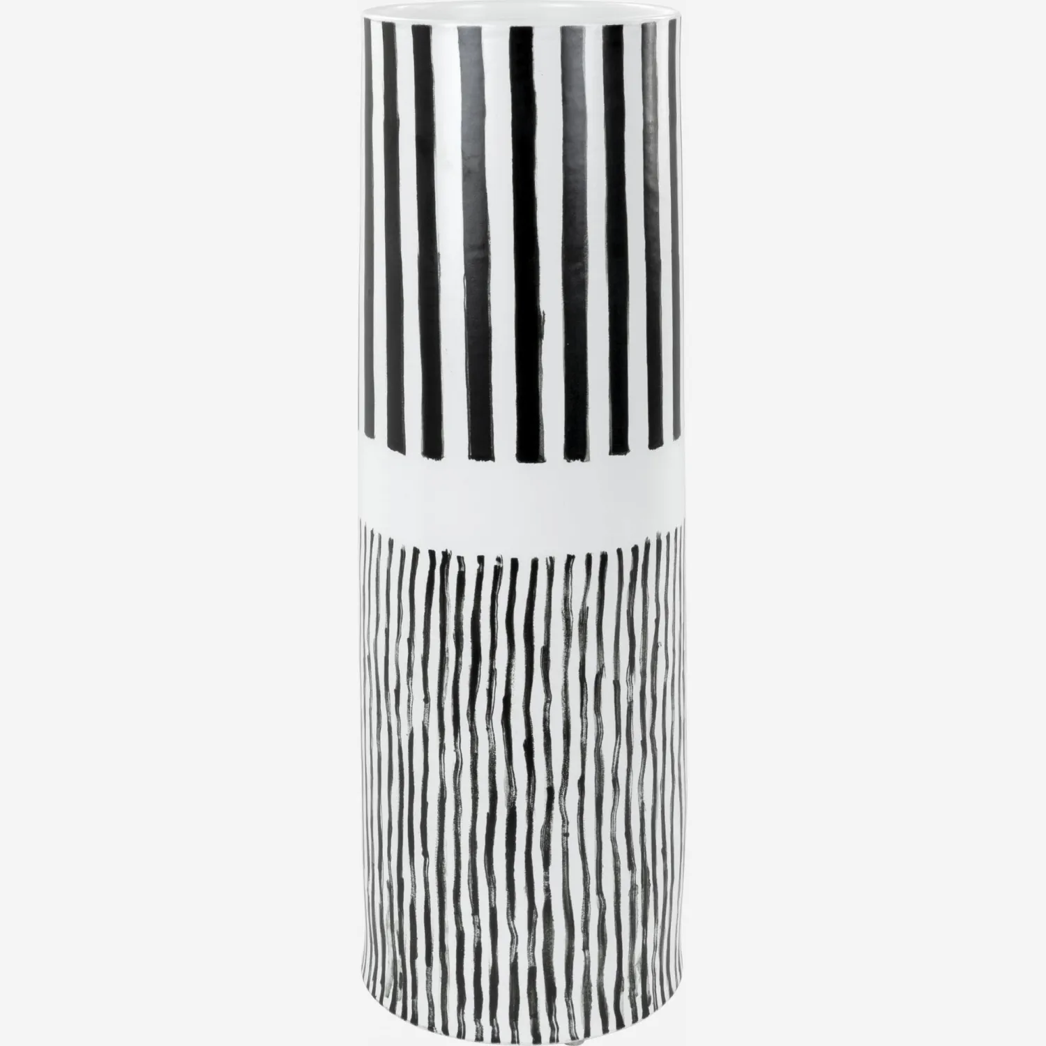 Vase en porcelaine - 49 cm - Noir