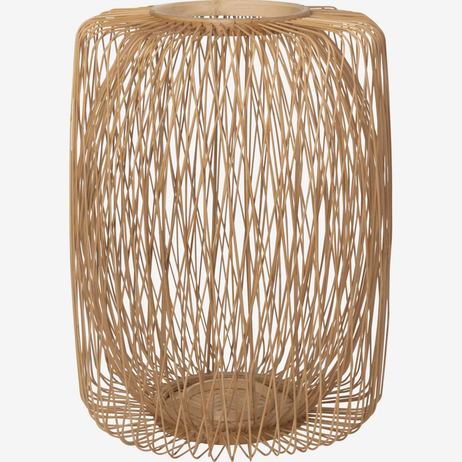 Lanterne en bambou - 50 cm - Naturel