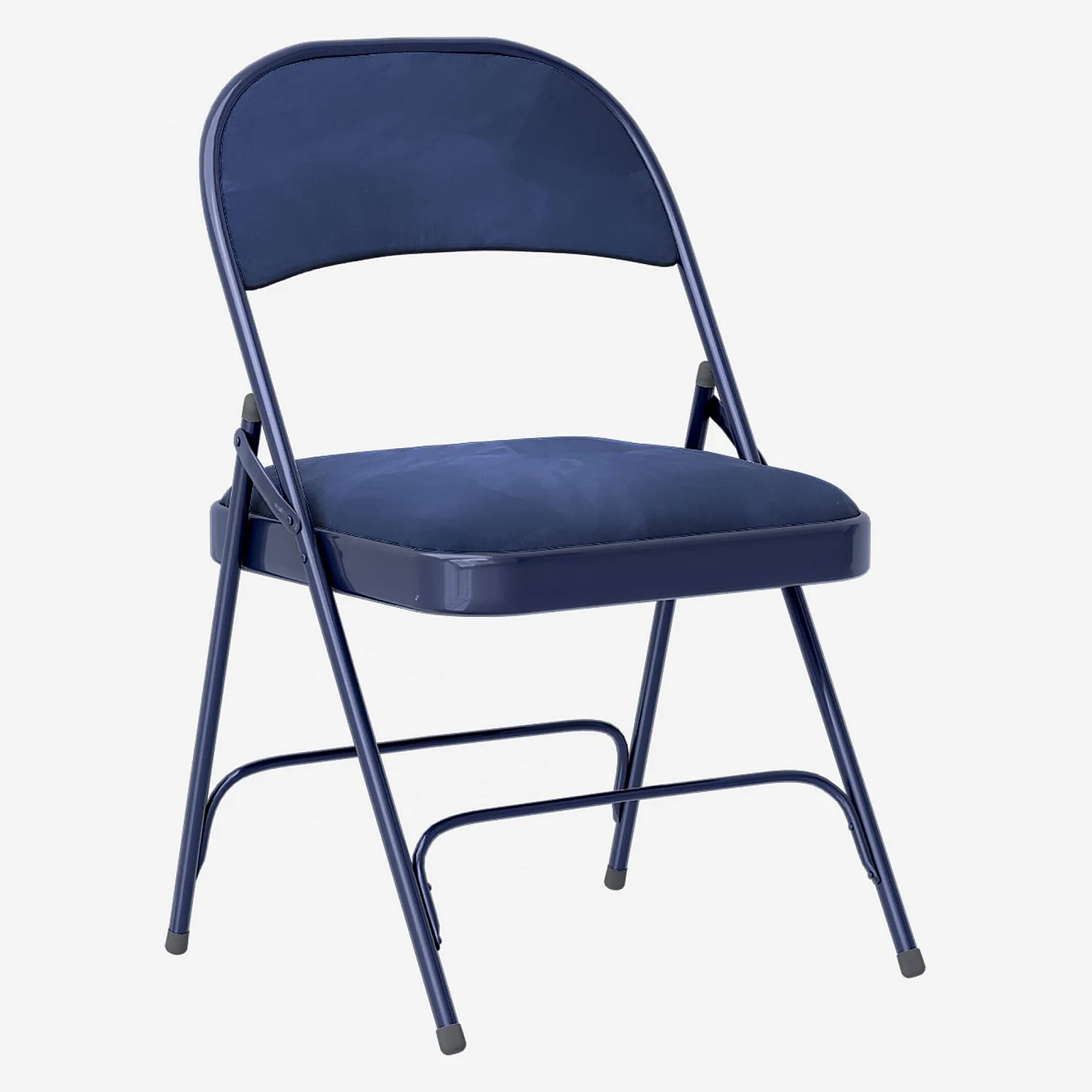 Sedia pieghevole in tessuto - Blu notte - 2
